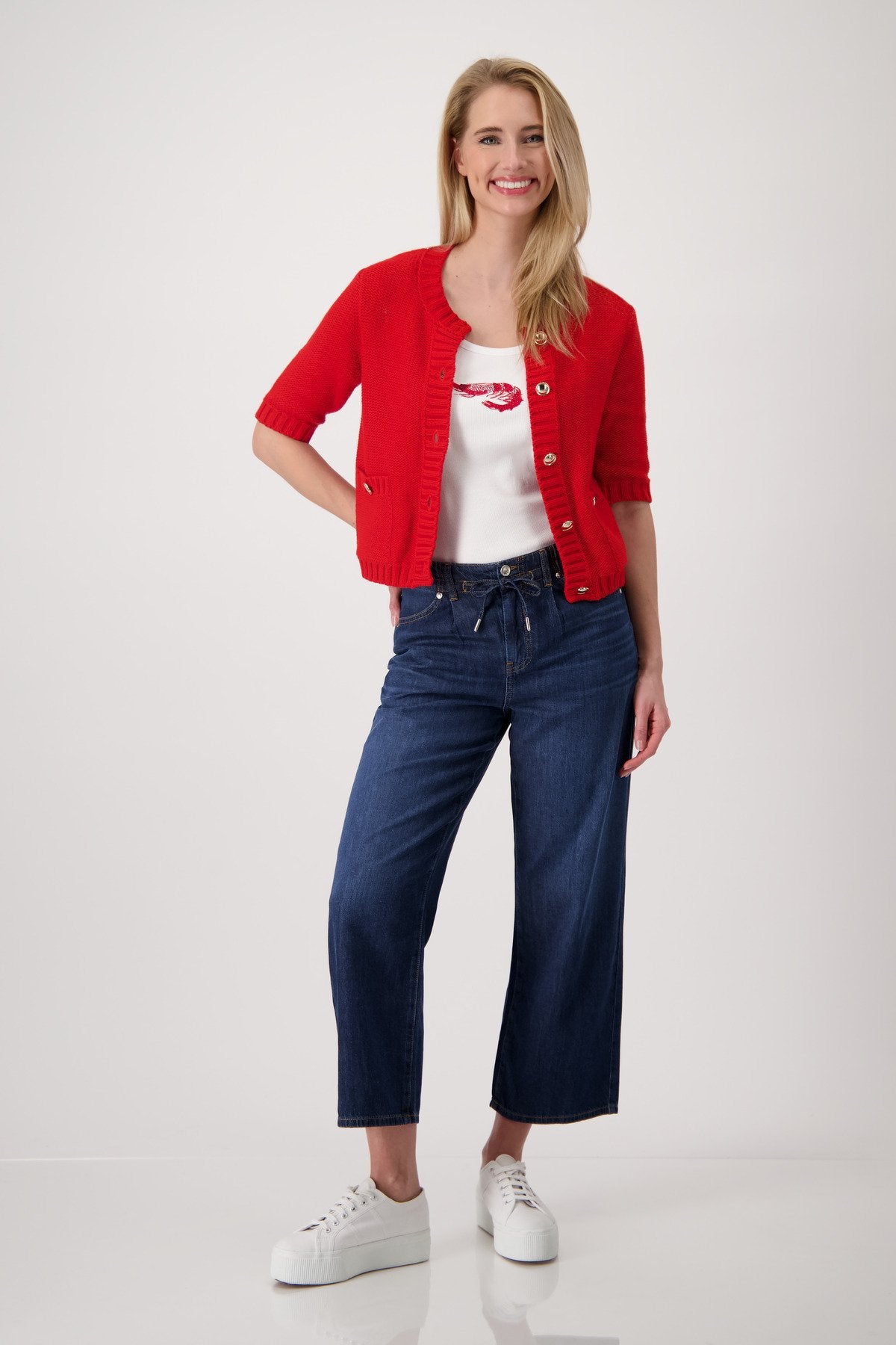 Strickjacke (Red)