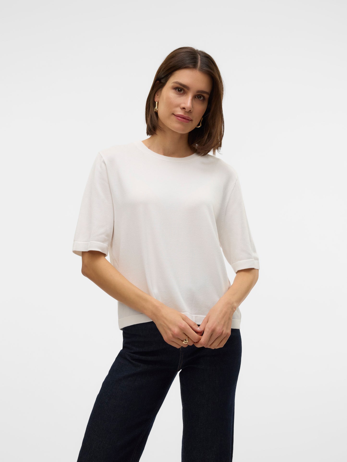 Vmsilje 2/4 O-nck Oversize Pull Ga Noos (Snow White)