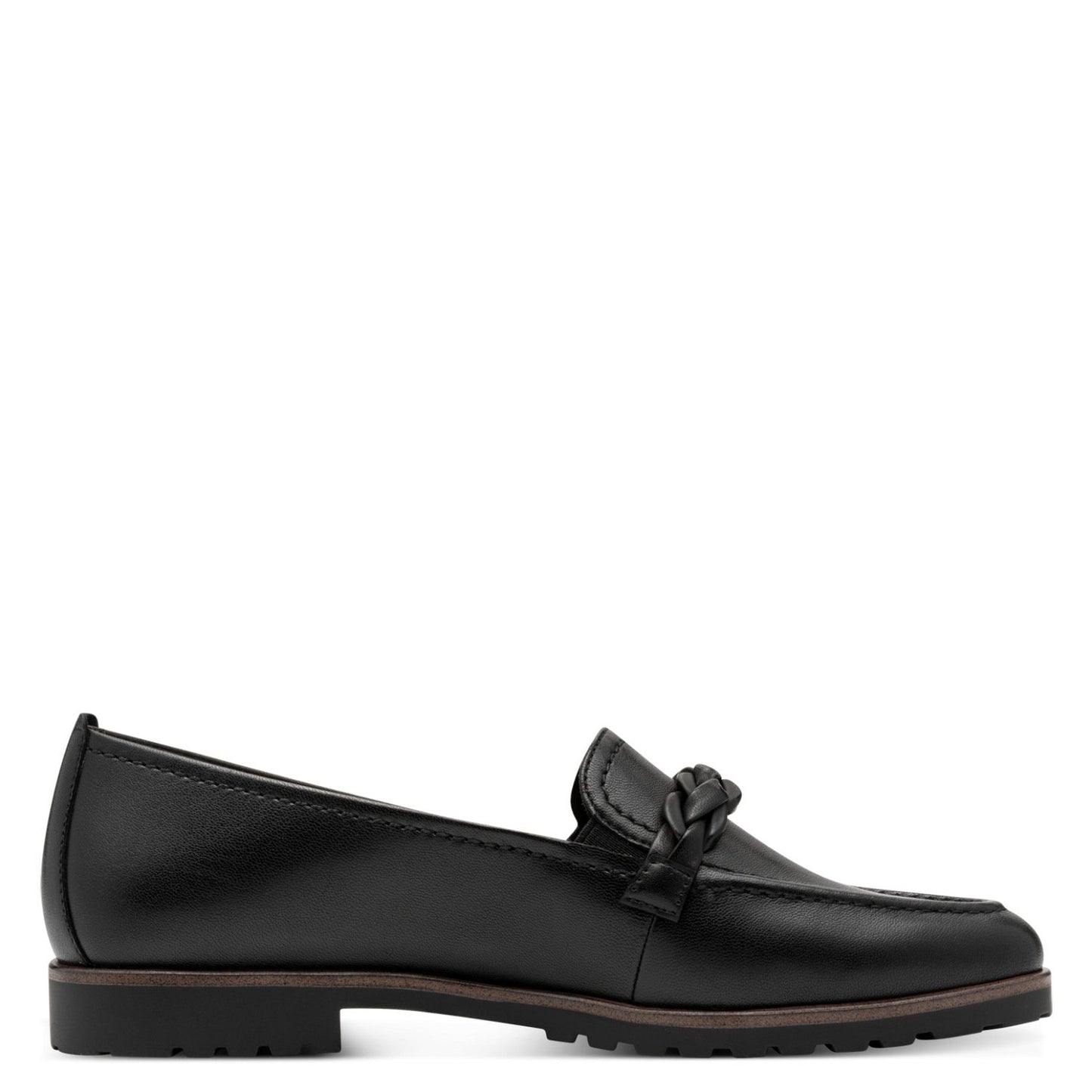 Slipper (Black Leather)