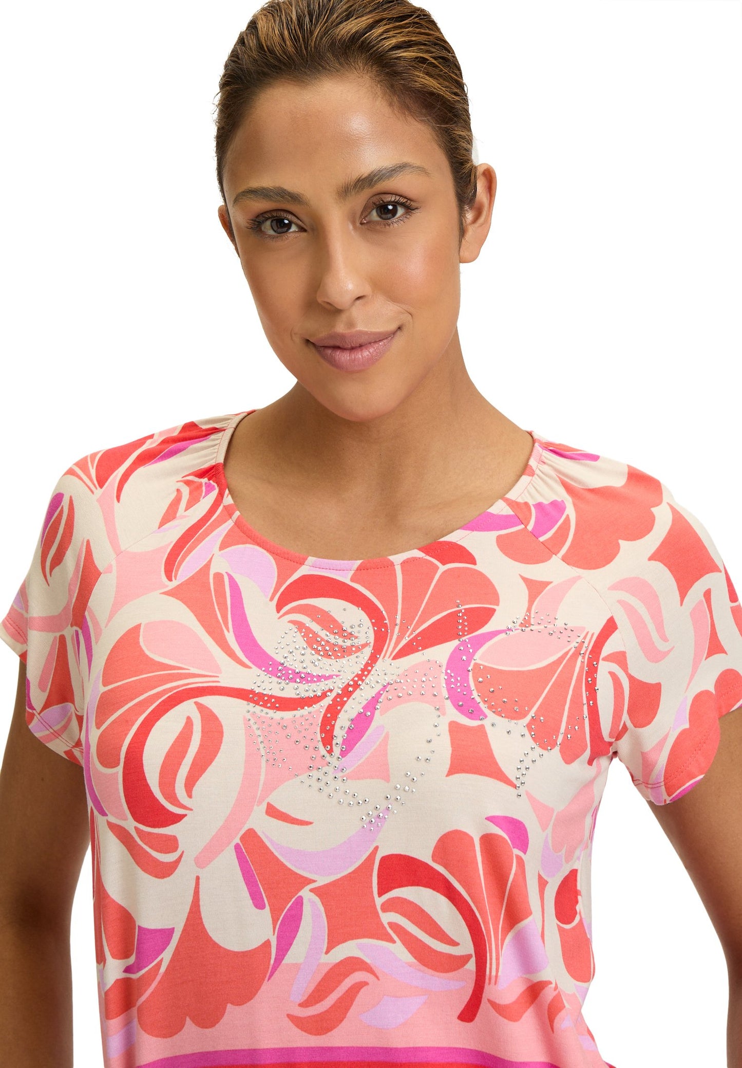 Printshirt (Red/rosè)