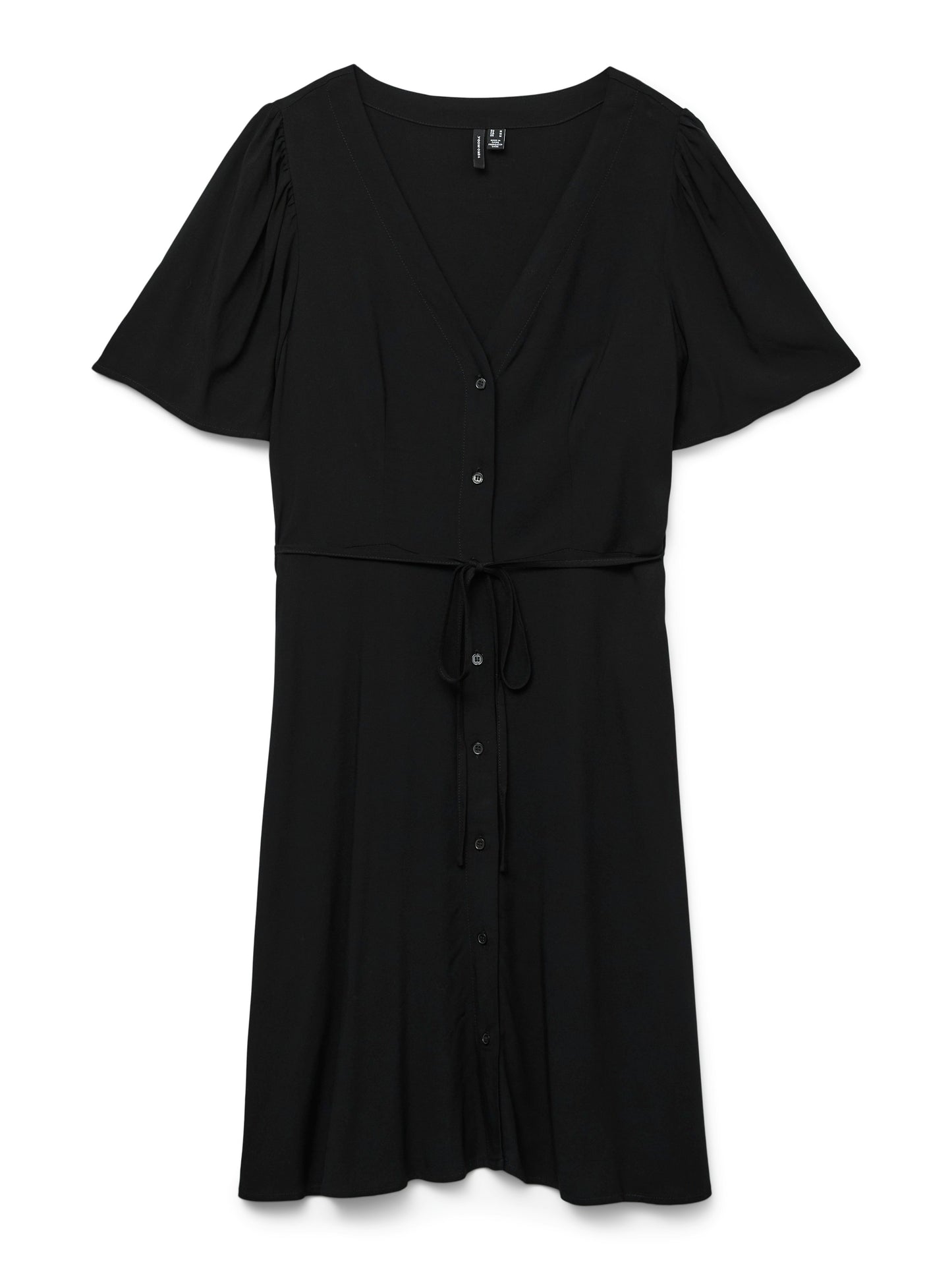 Vmalba Ss Short Dress Wvn Ga Noos (Black)