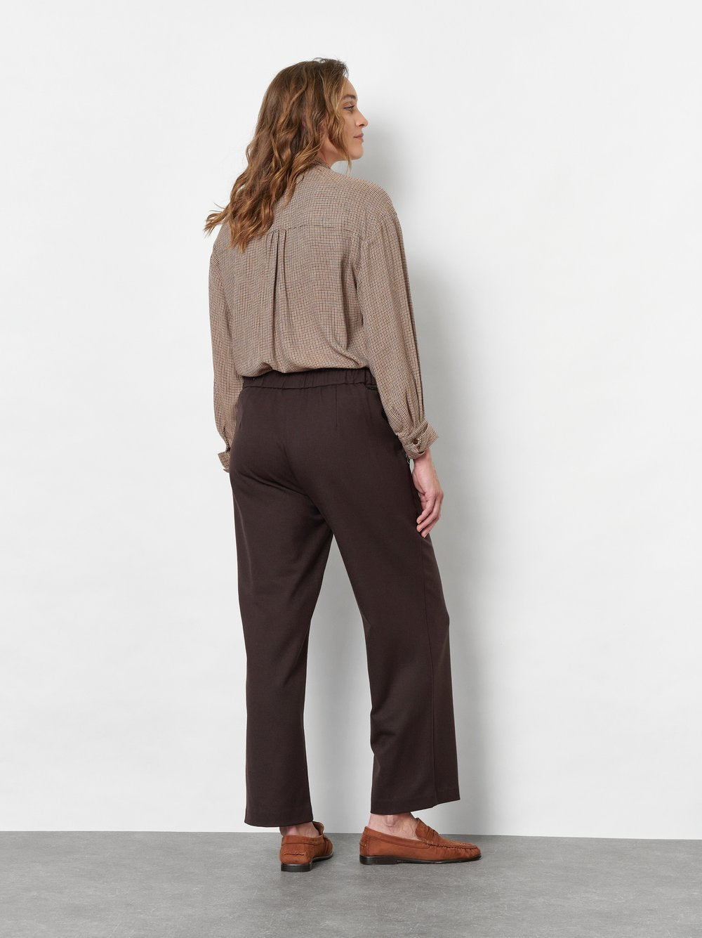 Sue Wide Chic 7/8 (Espresso)
