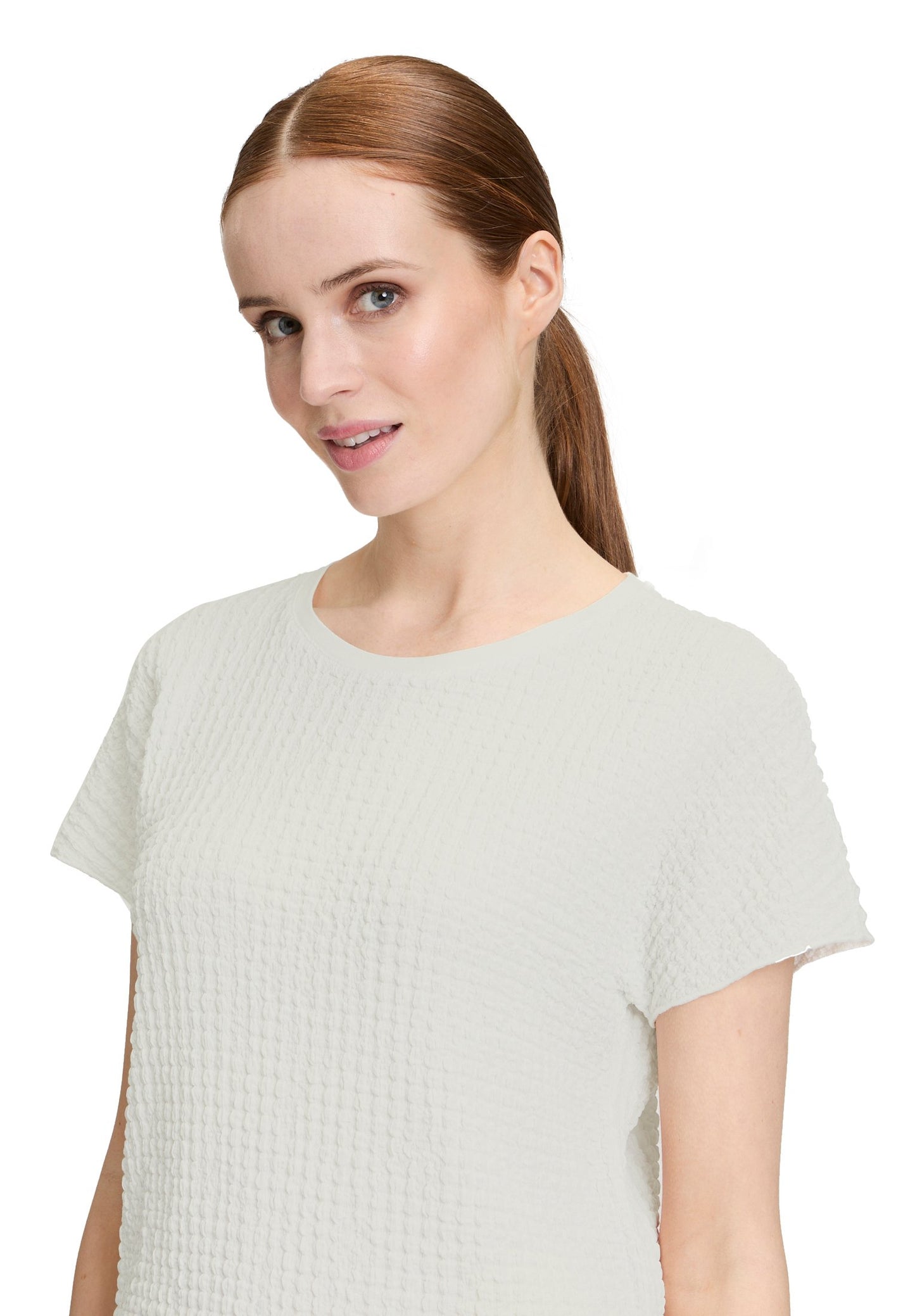 Strukturshirt (Offwhite)