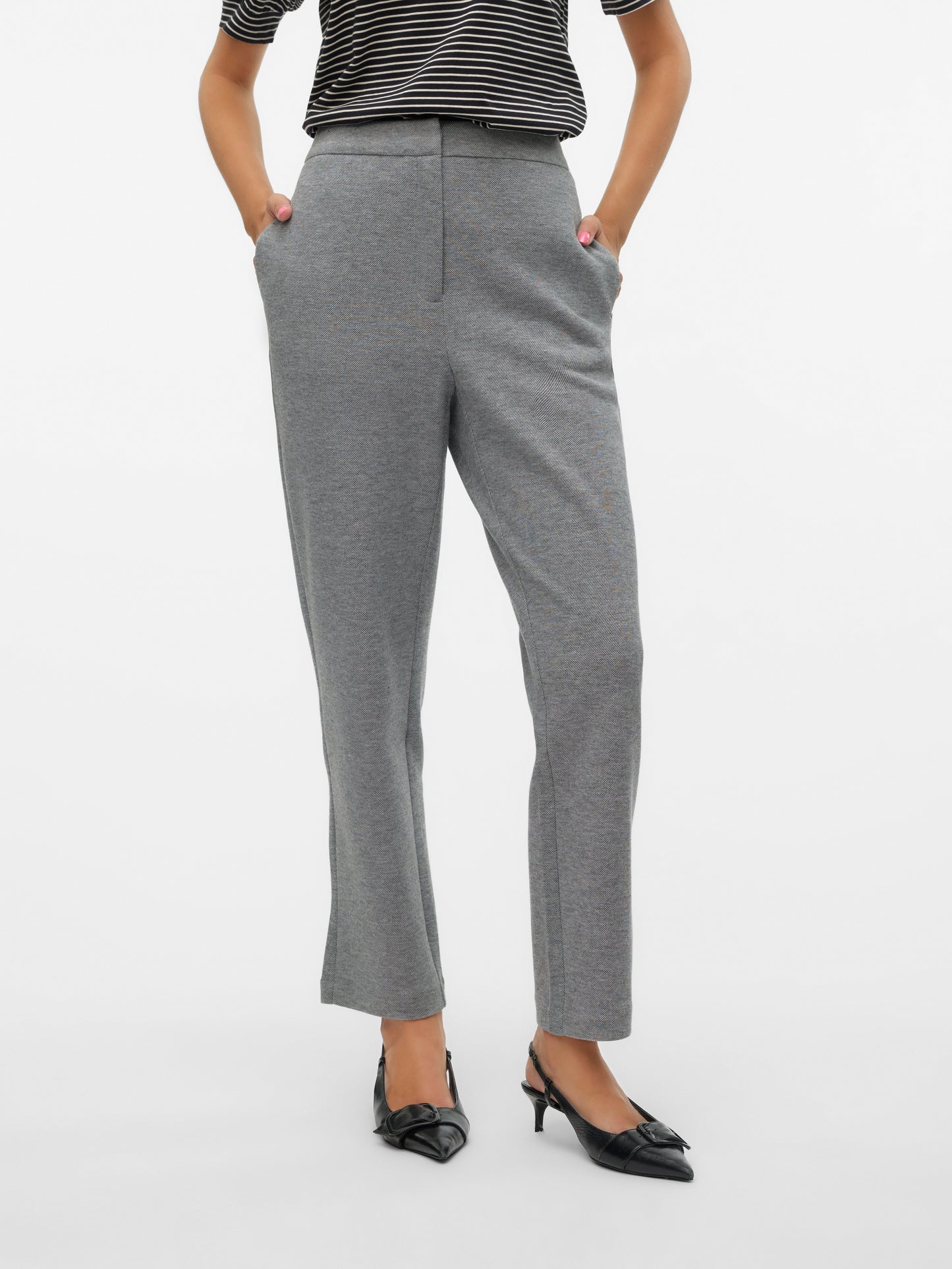 Vmjulia Nw Ankel Pant Jrs Noos (Dark Grey Mel)