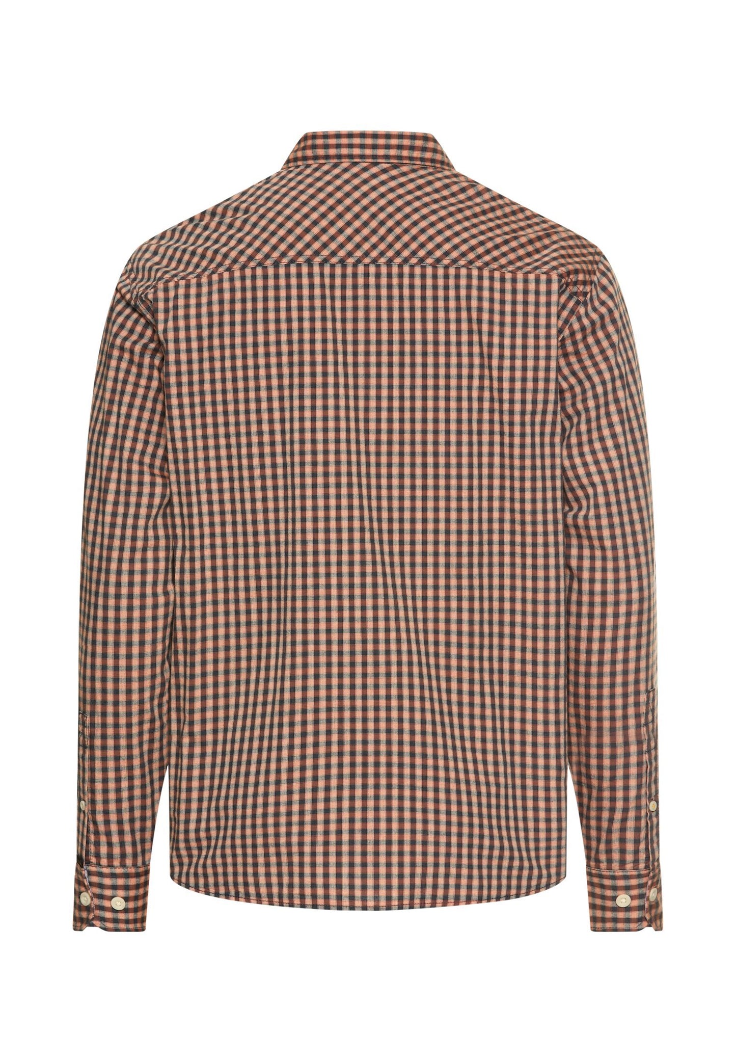 Langarm Hemd aus reiner Baumwolle (Cinnamon)
