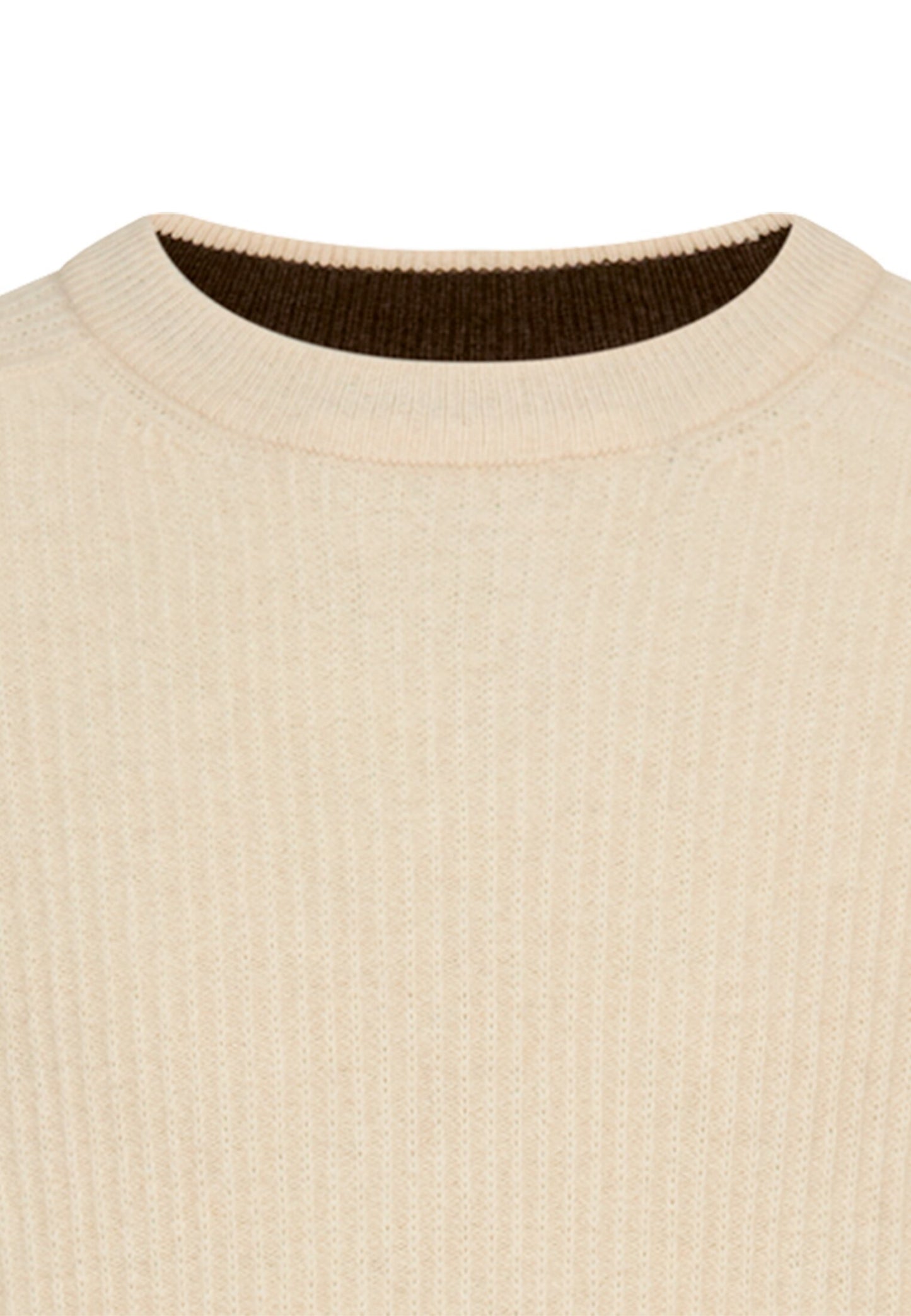 Pullover aus reiner Wolle (Oatmeal)