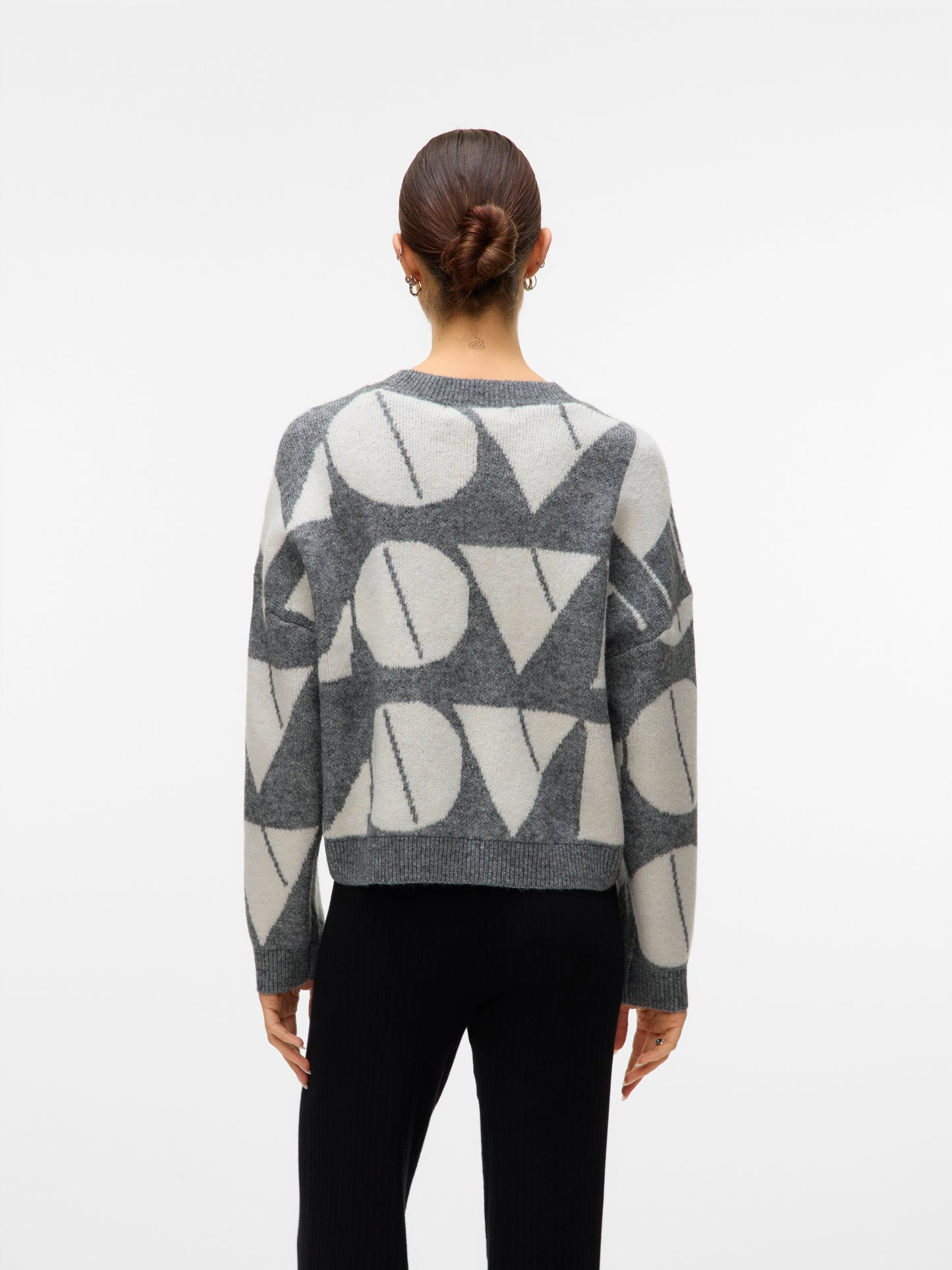 Vmlove Ls O-neck Pullover Boo (Medium Gre)