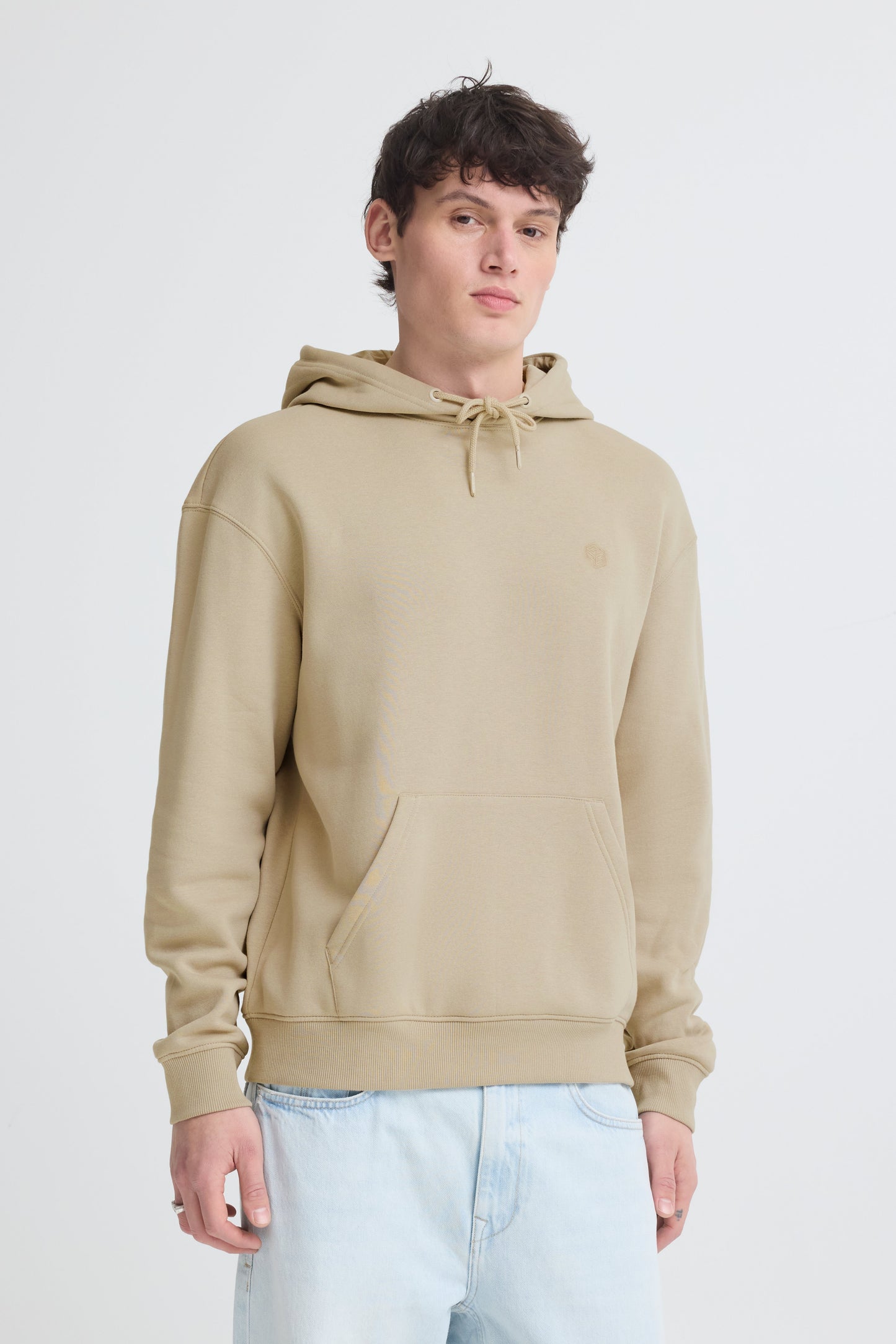 Bhjuste Emb Hood Sweat (Crockery)