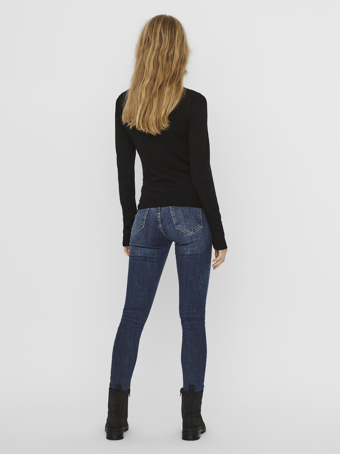 Vmglory Ls Rollneck Blouse Ga Noos (Black)