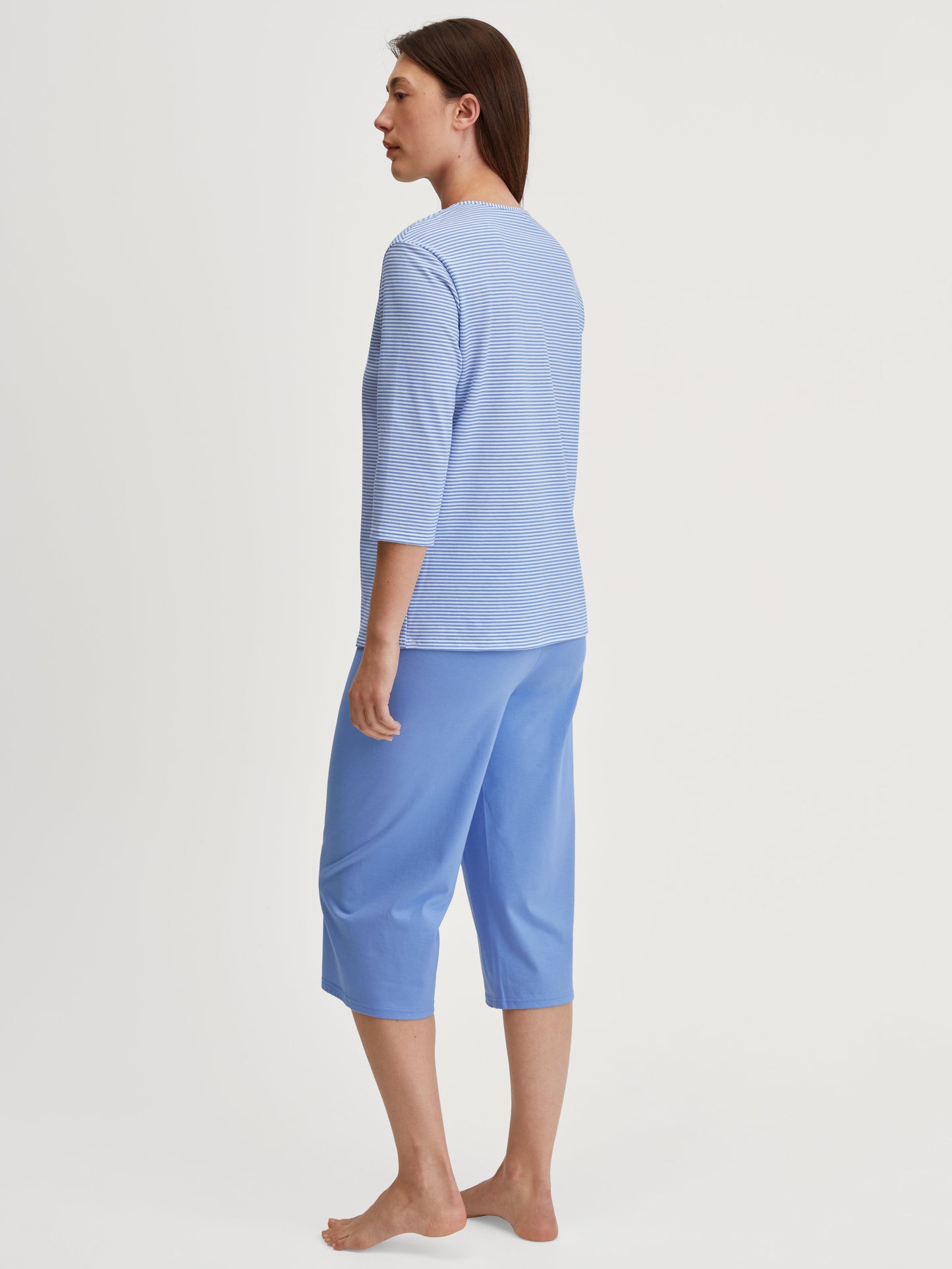 WOMEN 3/4 Pyjamas (Hydrangea Blue)