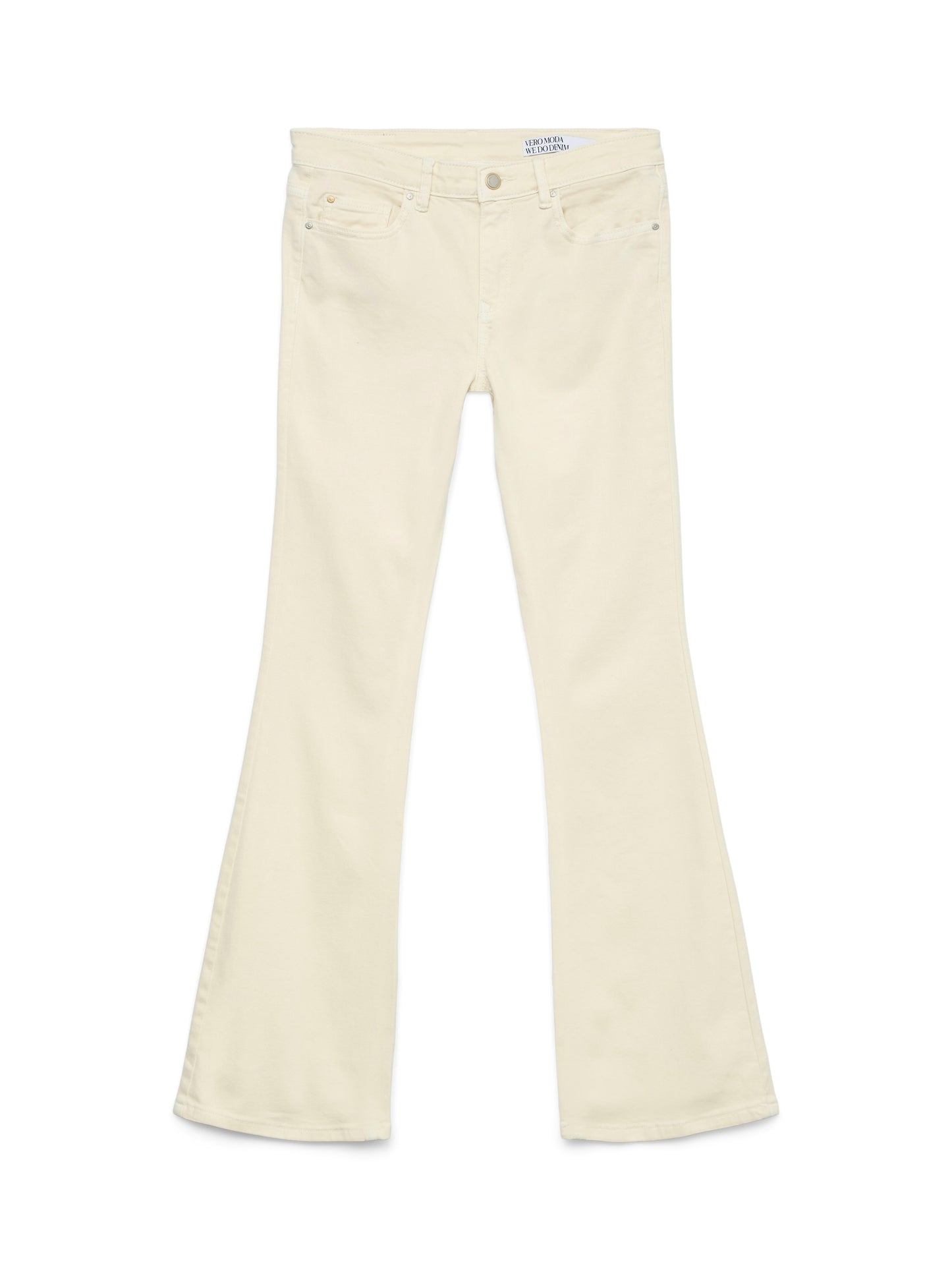 Vmflash Mr Flared Jeans Color Ga Noos (Ecru)
