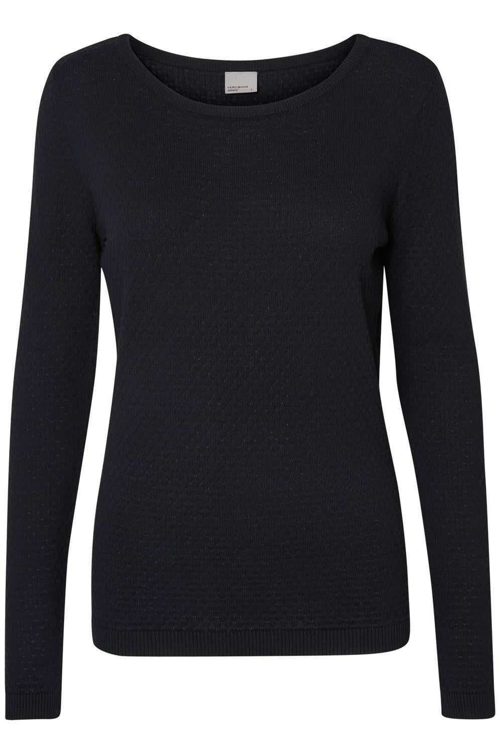 Vmcare Structure Ls O-neck Blou Noos (Black)