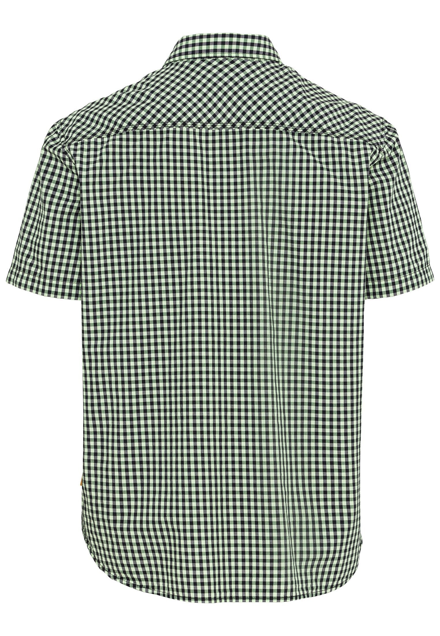 Kurzarm Hemd aus reiner Baumwolle (Pistacchio)
