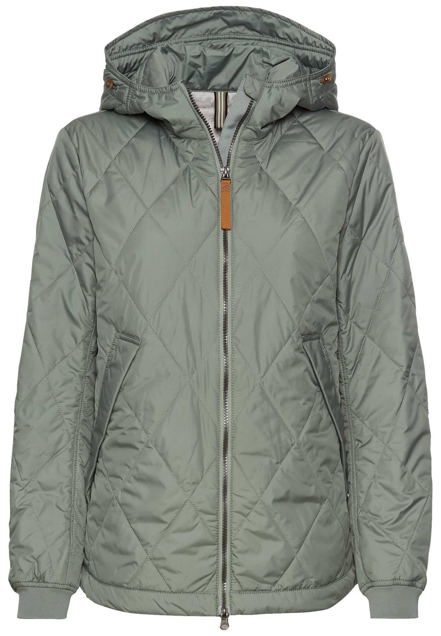 Jacke mit Diamant Steppung (Dusty Mint)
