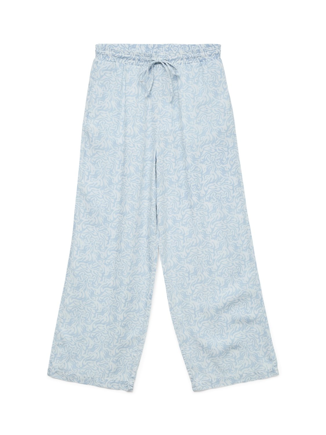 Vmbree Hw Long Loose Pants Ga (Light Blue)