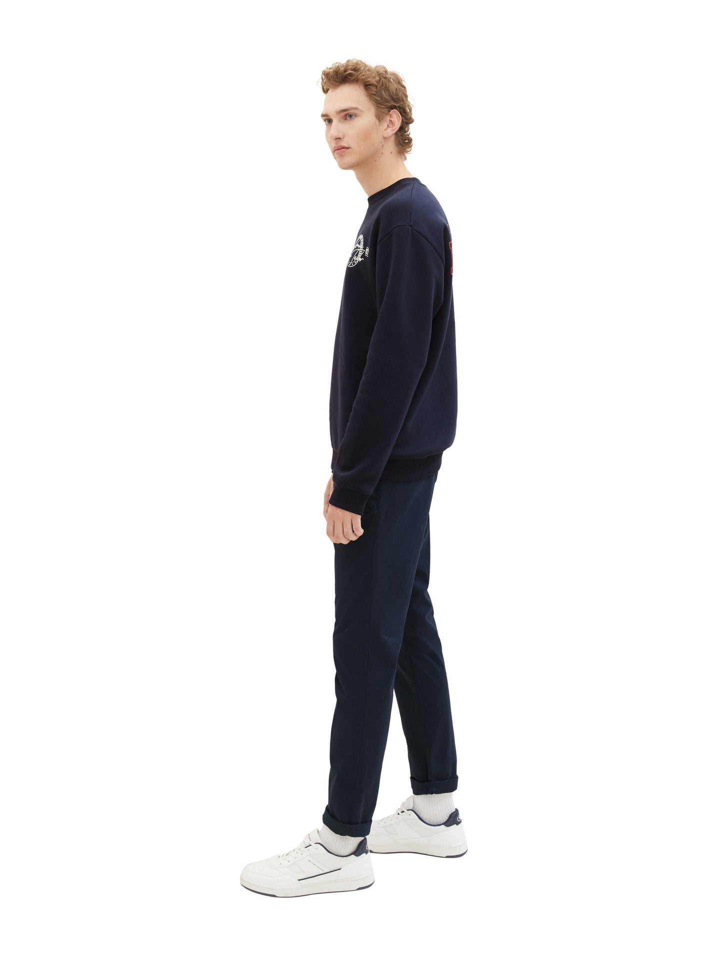 Chino Hose mit Gürtel (Sky Captain Bl)