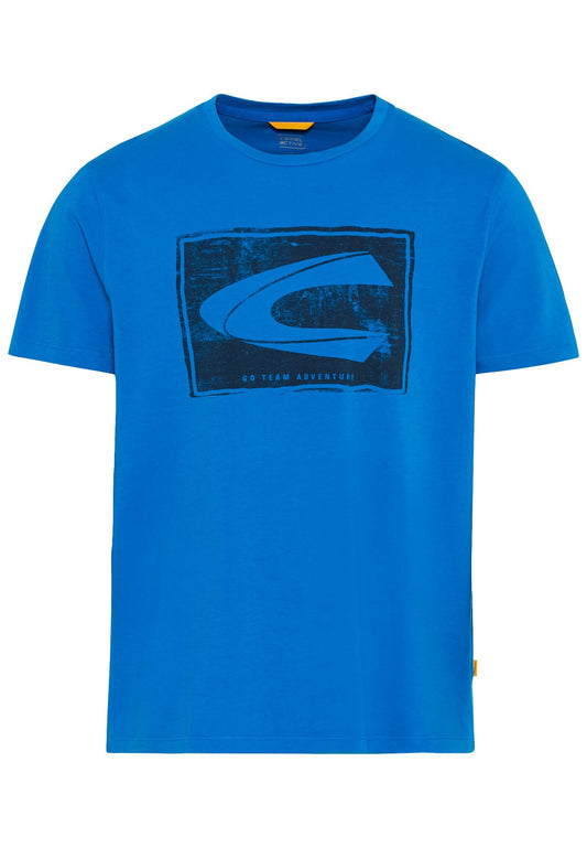 Jersey T-Shirt aus zertifiziertem Organic Cotton (Strong Blue)