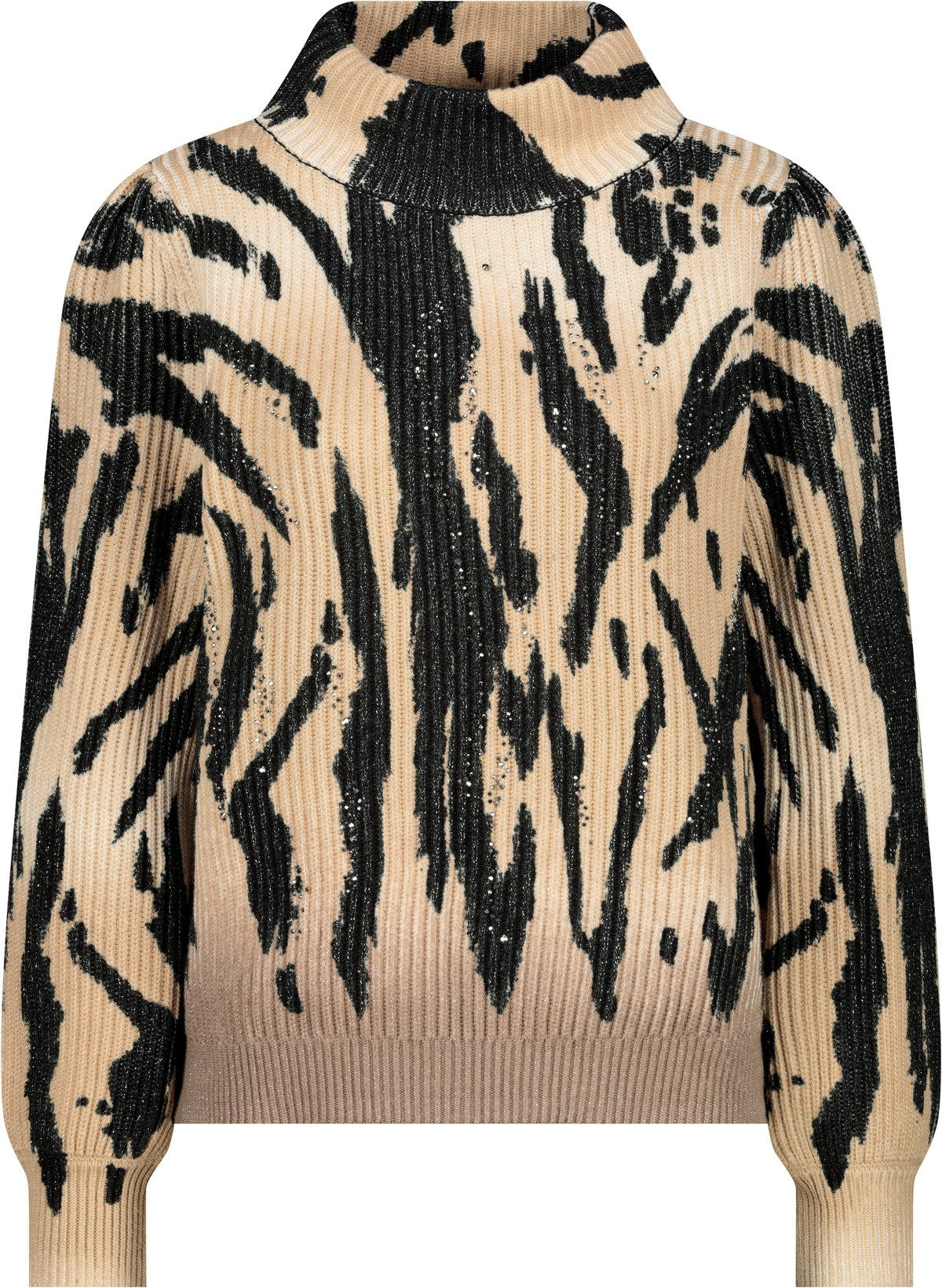 Pullover (Cognac Gemustert)