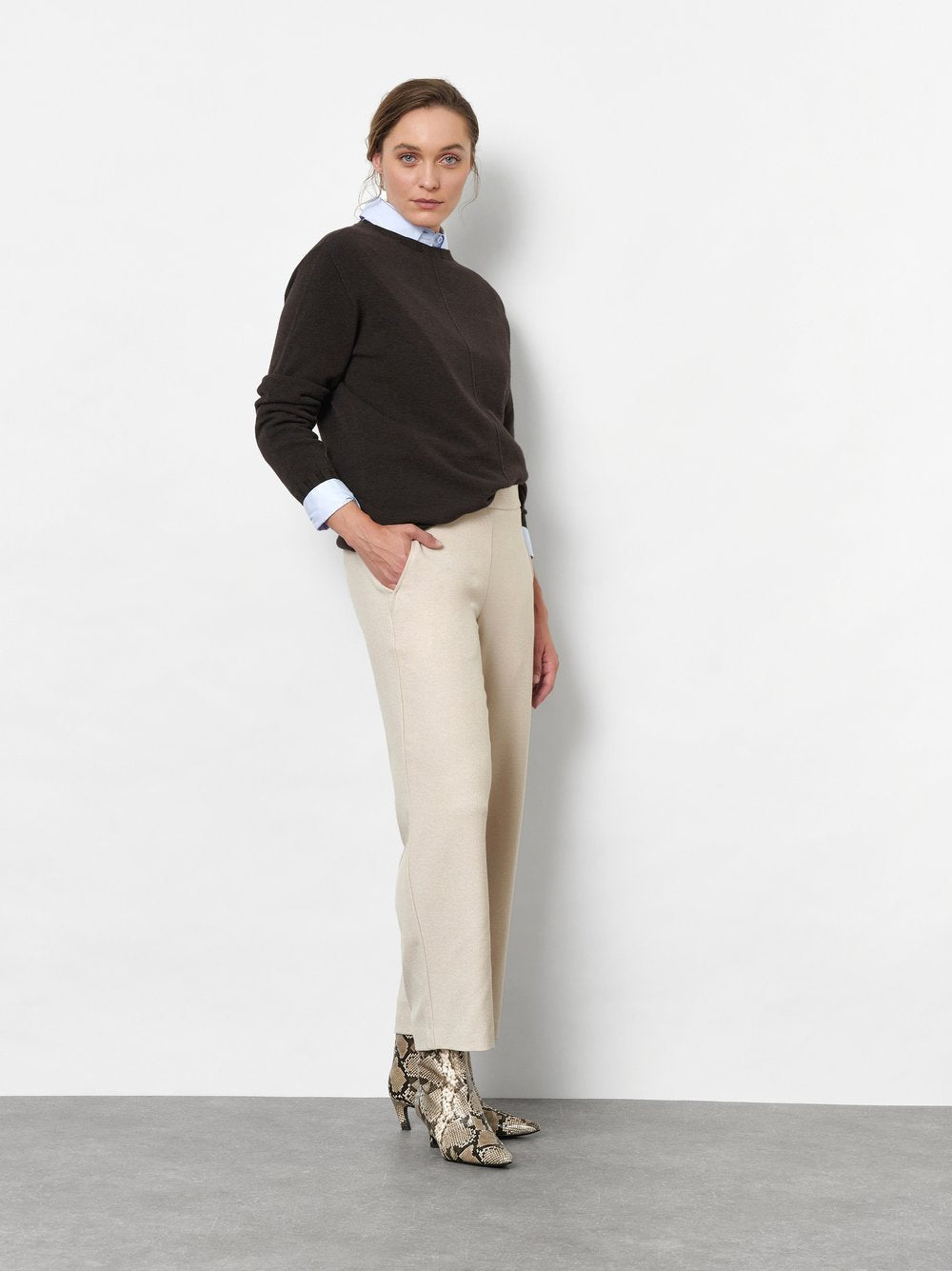 Sue Wide Chic 7/8 (Ecru)