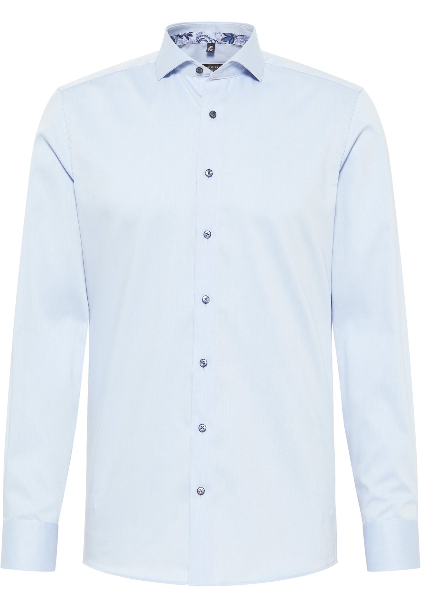 Hemd Twill Langarm (Blau)