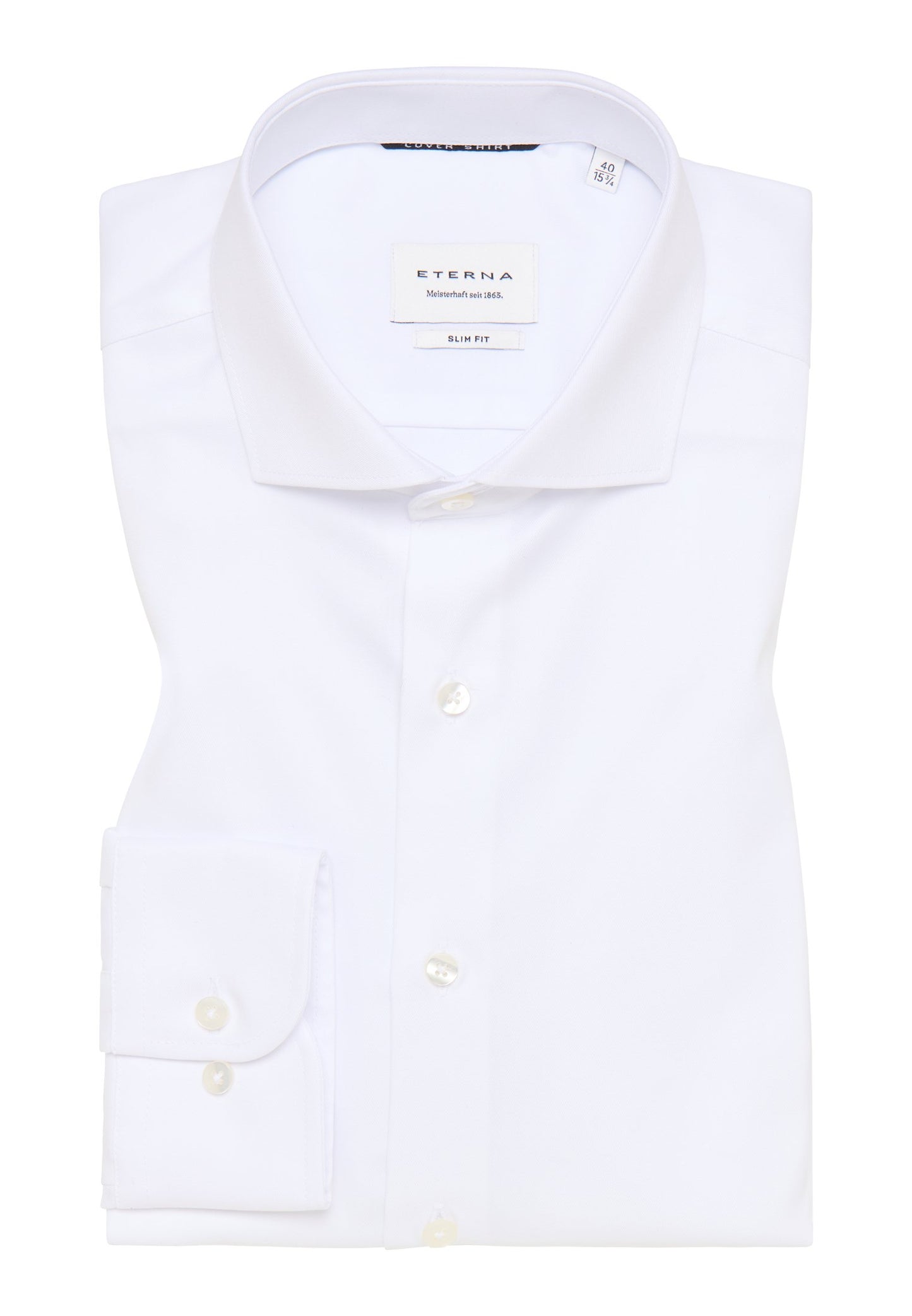 ETERNA Cover Shirt SLIM FIT (Weiss)