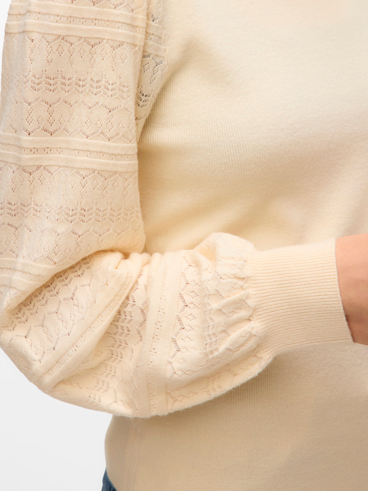 Vmnewlimone Ls Highneck Pullover Boo (Birch)