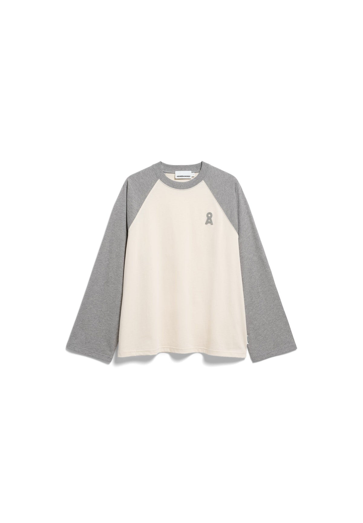 Iconic å Raglan Longsleeve (Undyed-silver M)