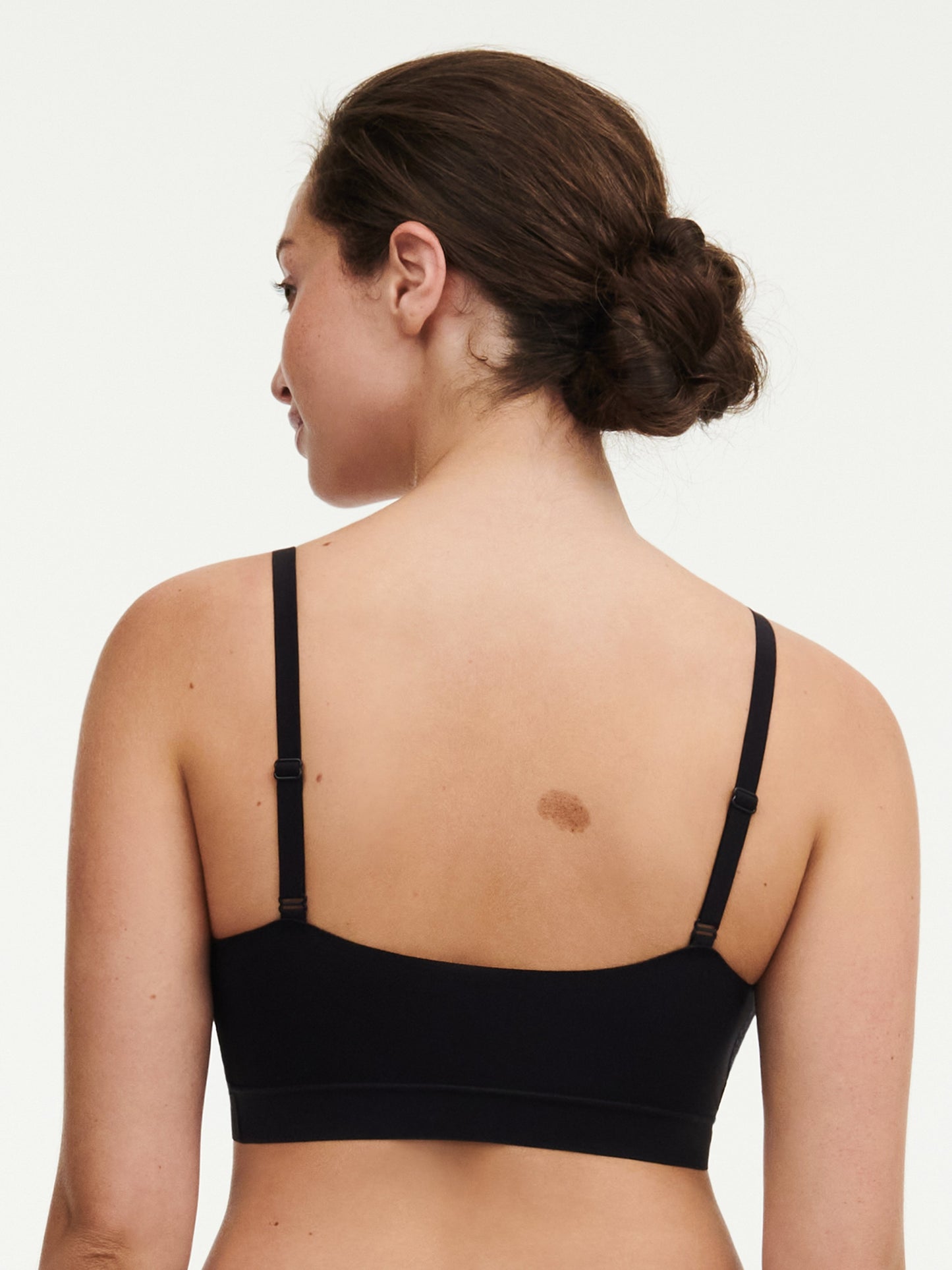 SOFTSTRETCH Bralette mit Spitze (Schwarz)