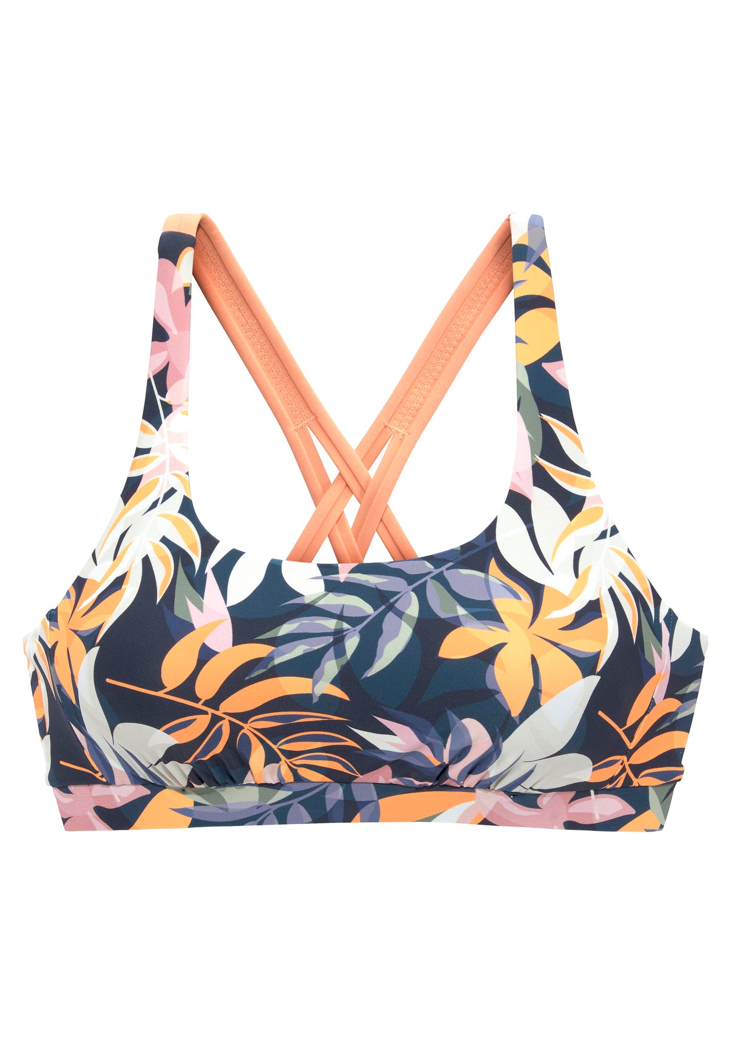 LASCANA ACTIVE OT Bustier Bade (Midnight Pri)