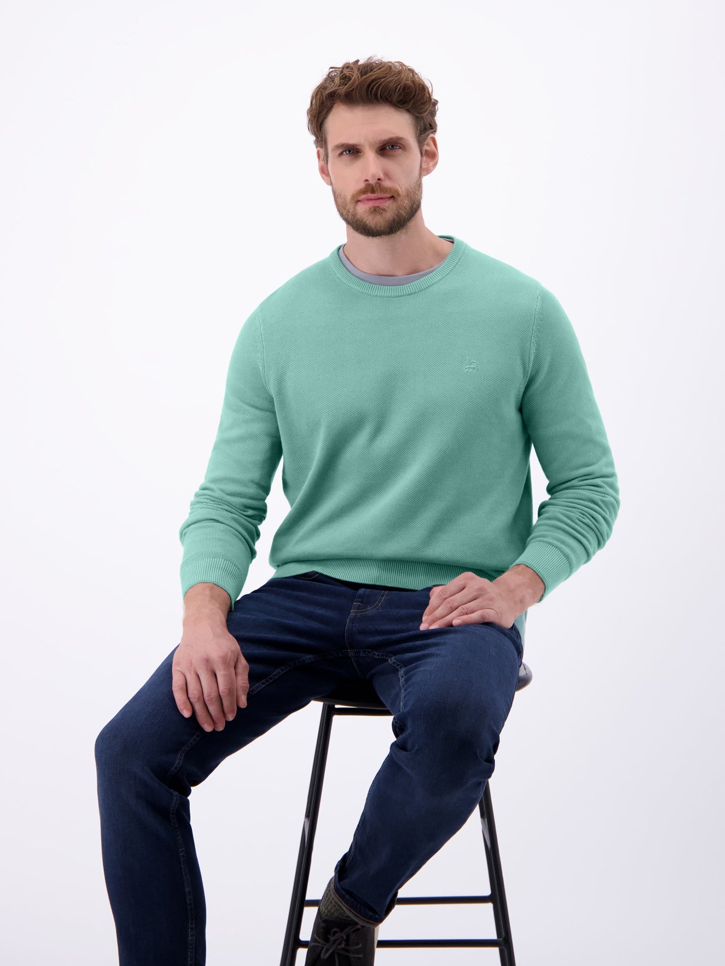 O-neck Buendchen (Fjord Blue)