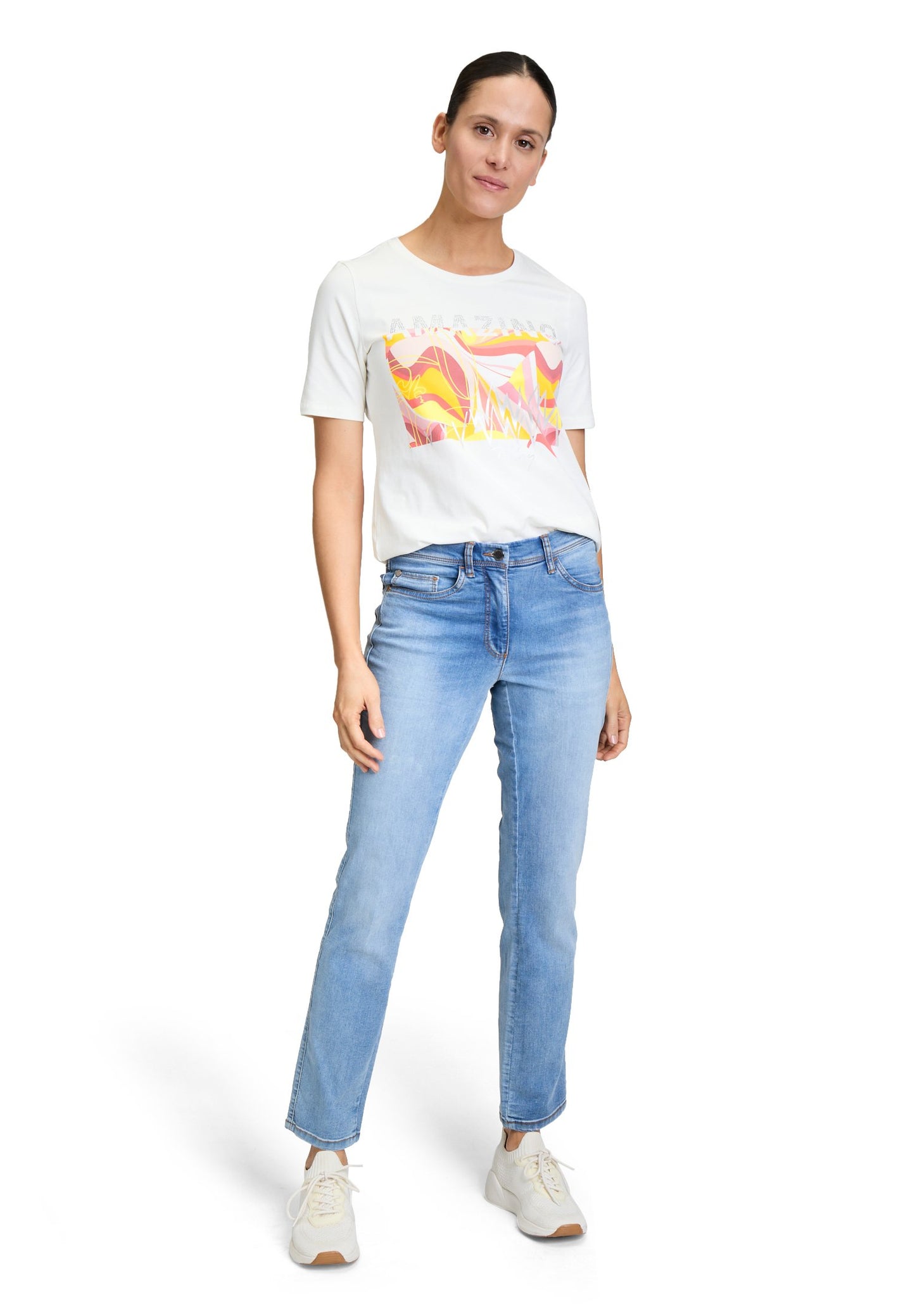 Basic Shirt (Patch Cream/ros)