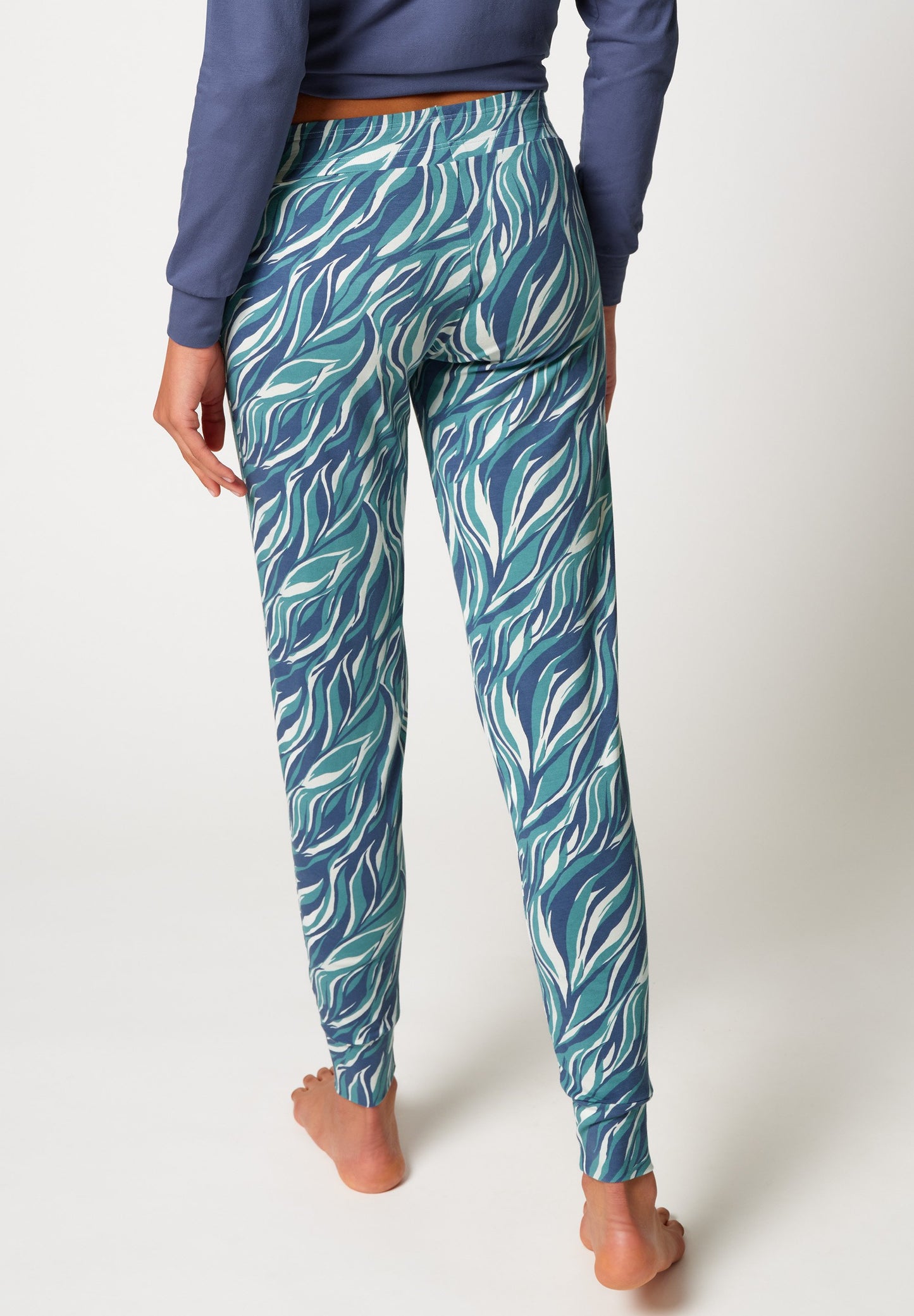 SKINY Damen Hose lg. Night In Mix & Match (Arctic Tiger)