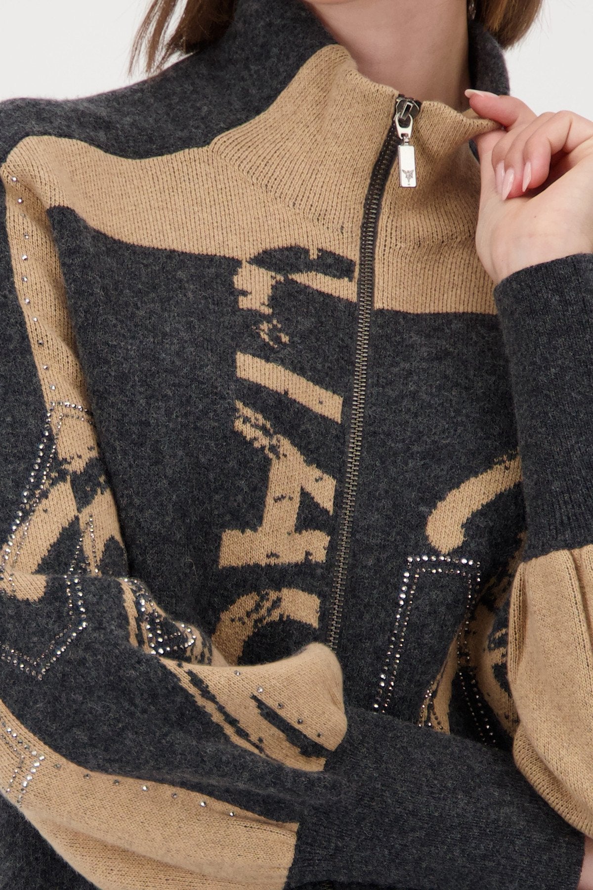 Strickjacke (Anthra Melange G)