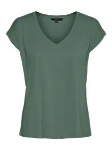 Vmfilli Ss V-neck Tee Ga Noos