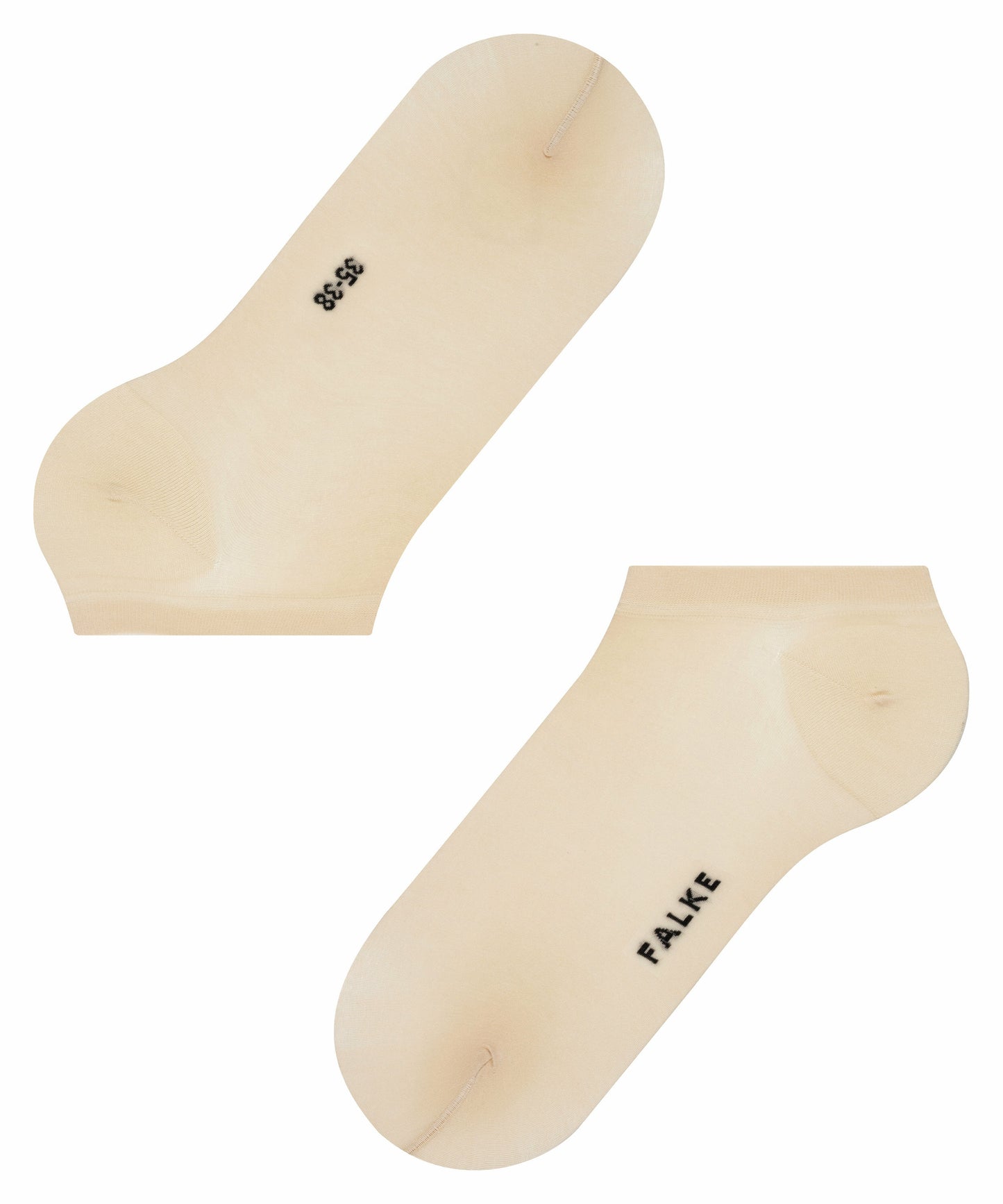 Sneakersocken Fine Softness (Cream)