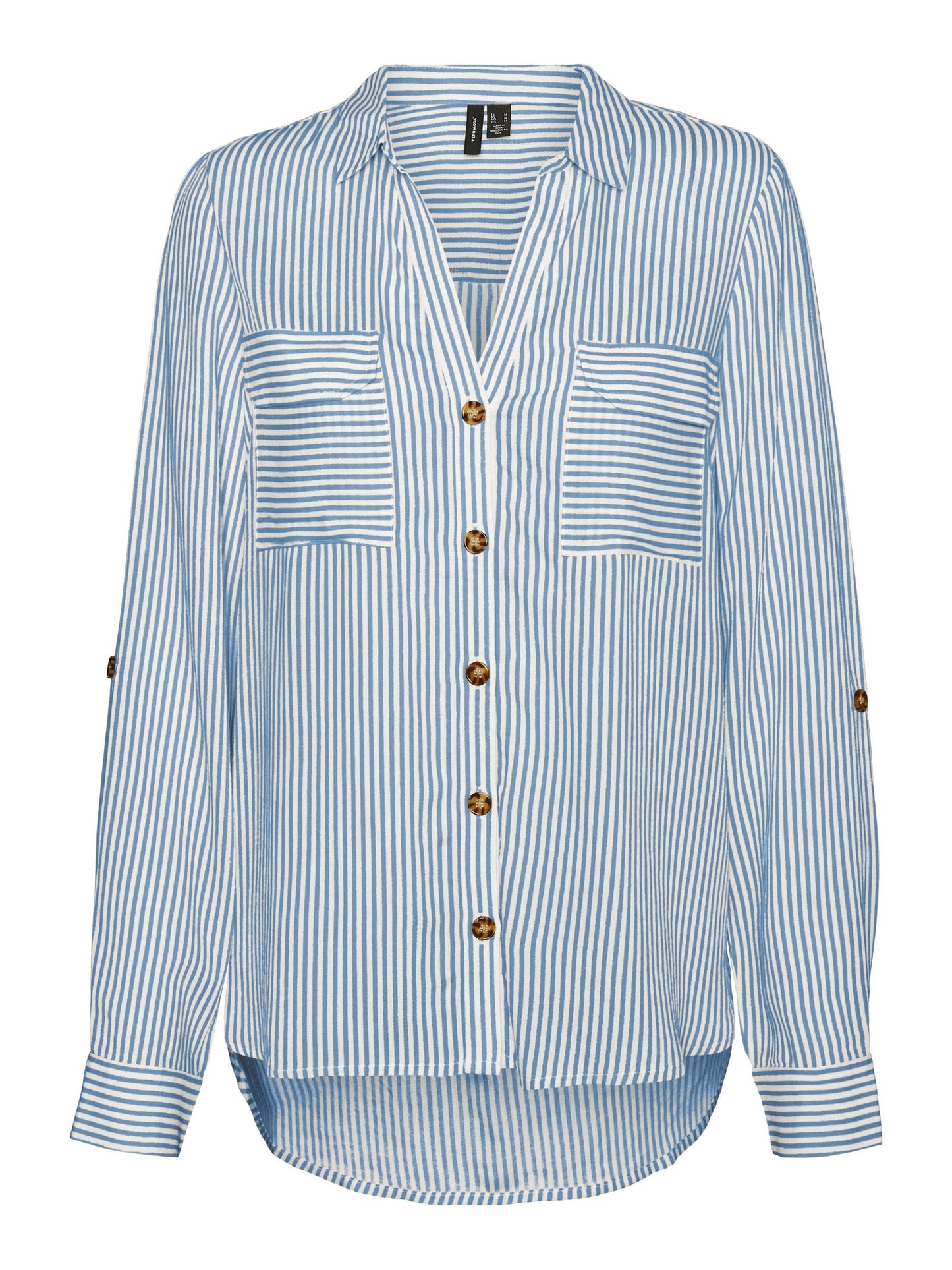 Vmbumpy L/s Shirt New Wvn Noos (Snow White)