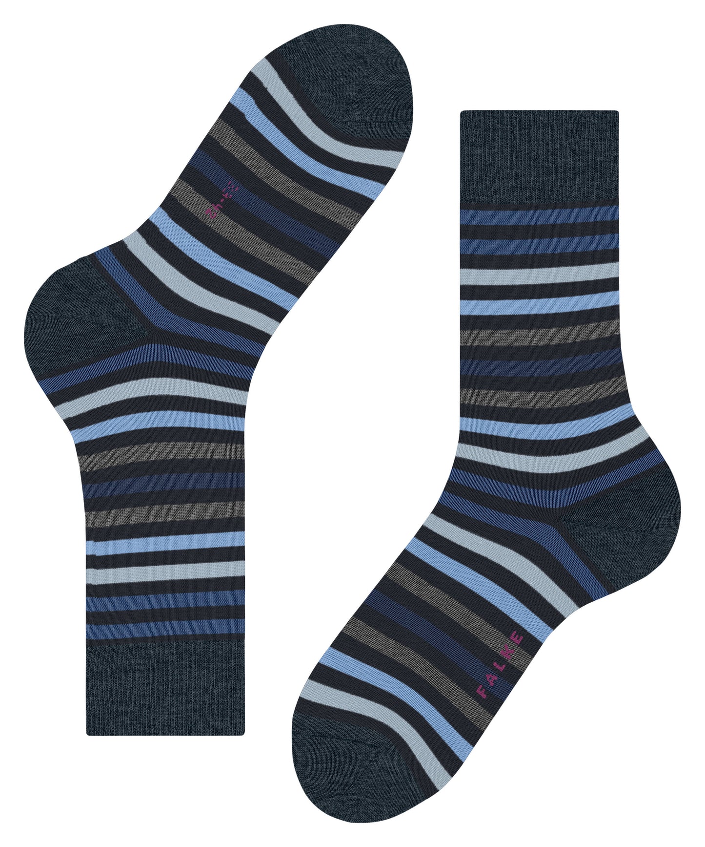 Socken Tinted Stripe (Dark Navy)