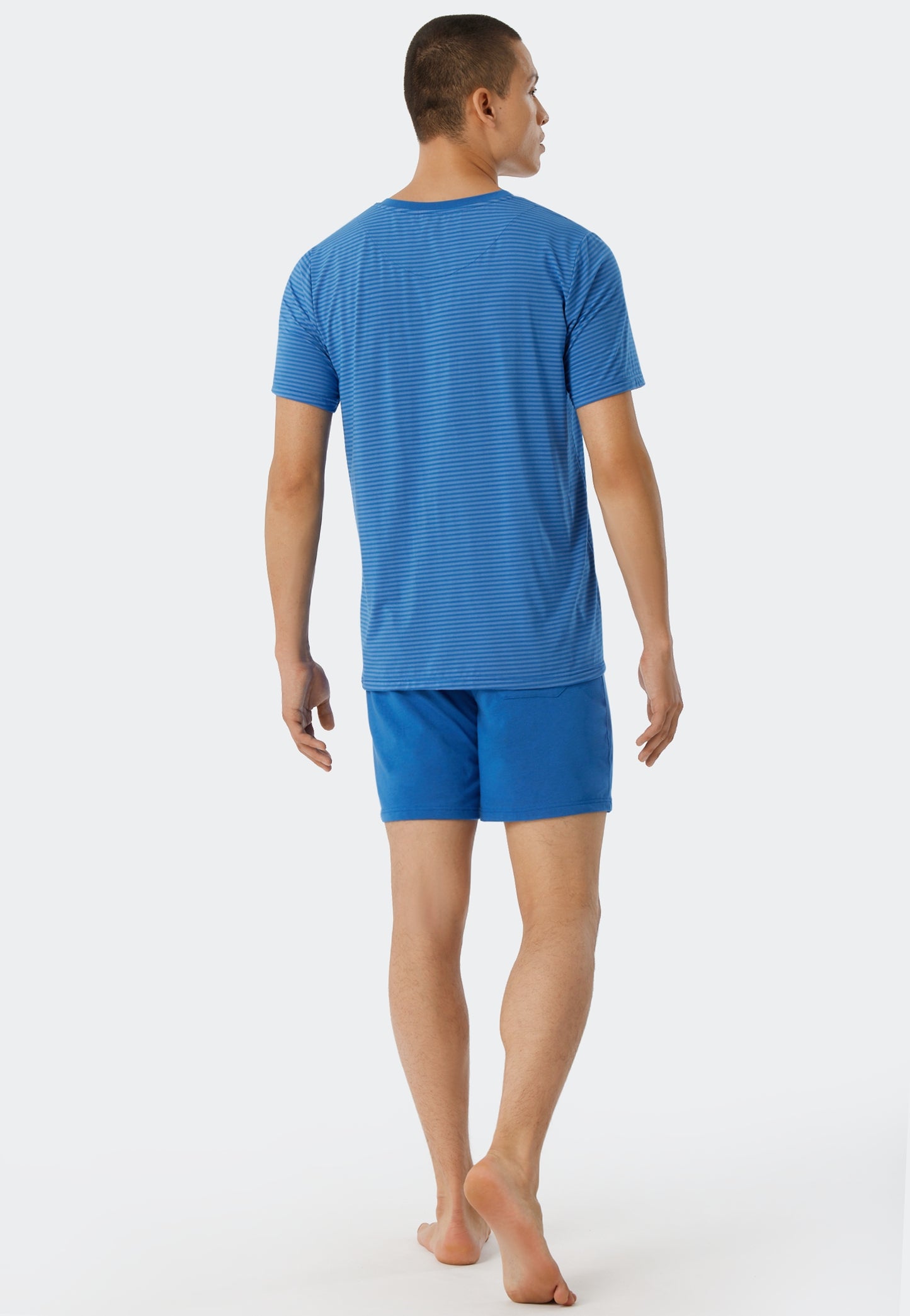 Schlafanzug kurz (Aqua)