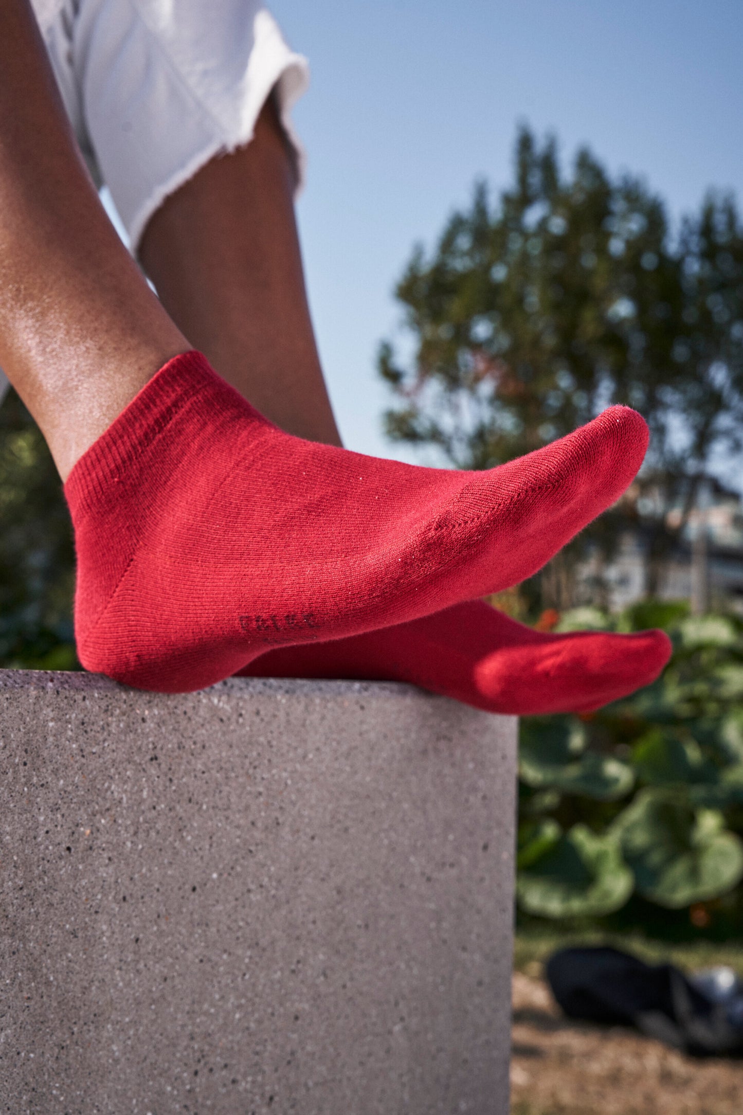 Sneakersocken Family (White)