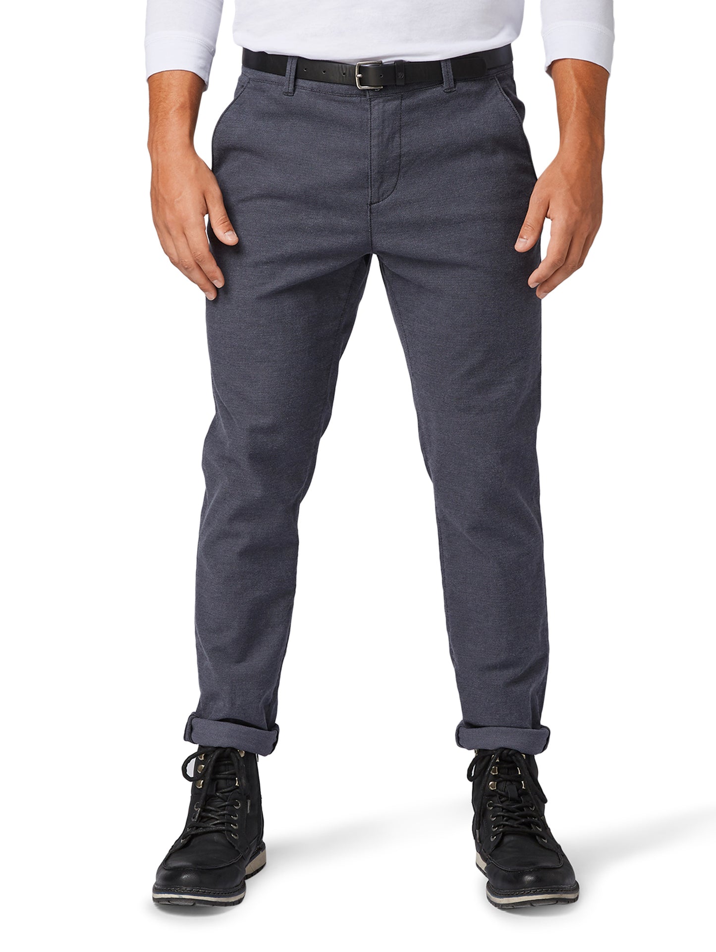 slim chino zig zag