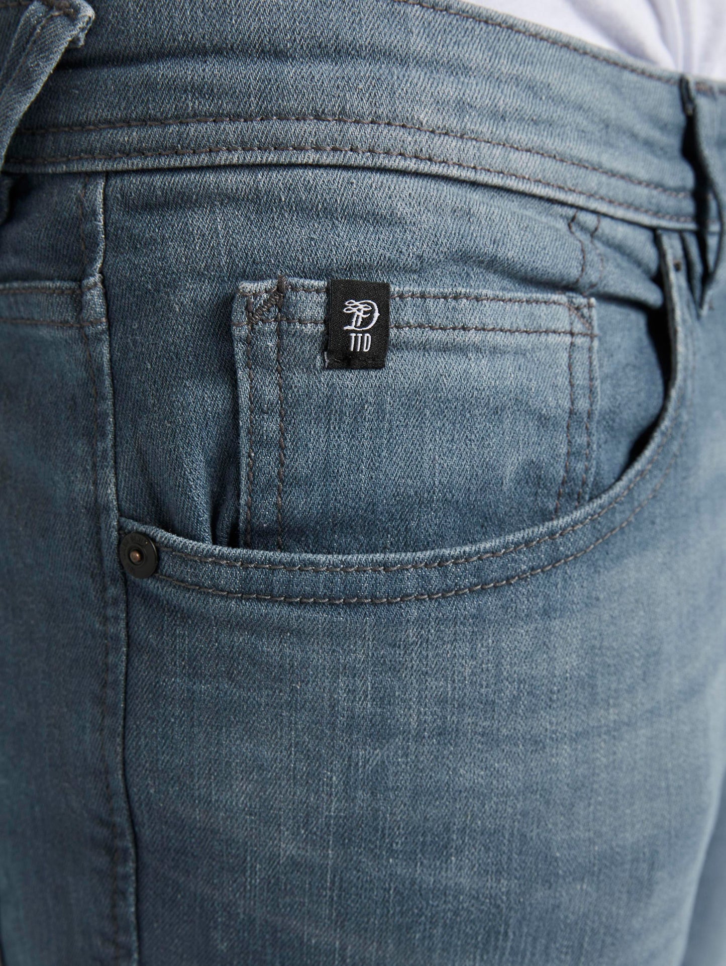 skinny CULVER grey blue denim