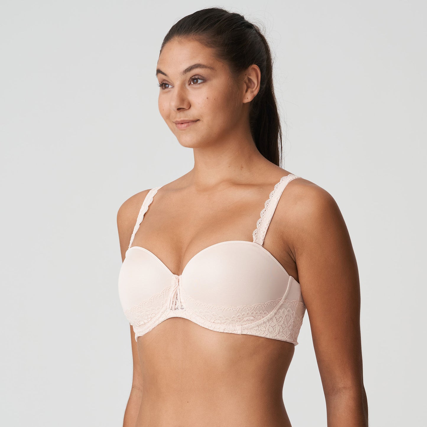 I DO silky tan Unterlegter BH trägerlos (Skt)