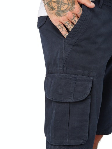 cargo shorts garment dyed