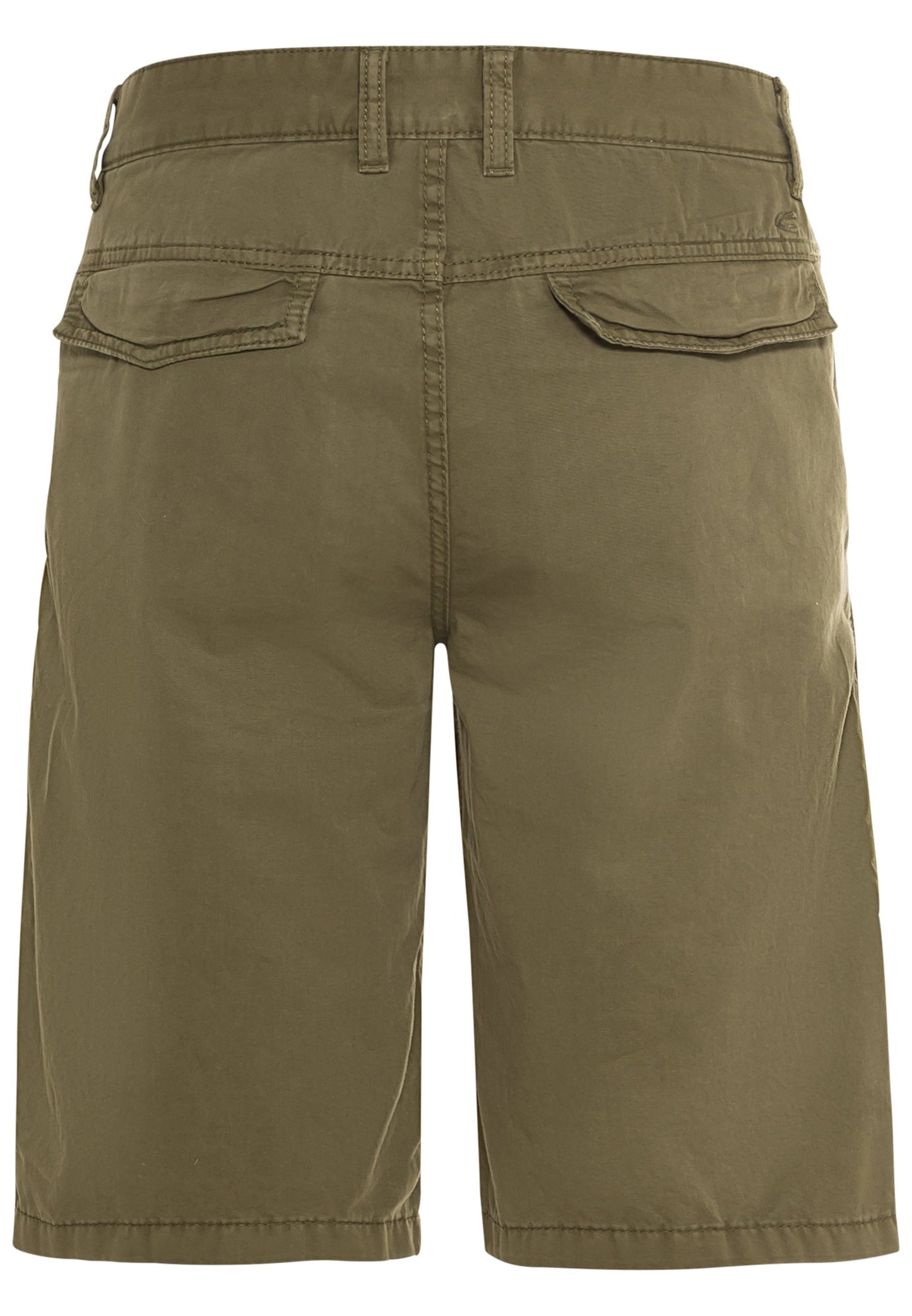 Chino Shorts aus reiner Baumwolle (Olive Brown)