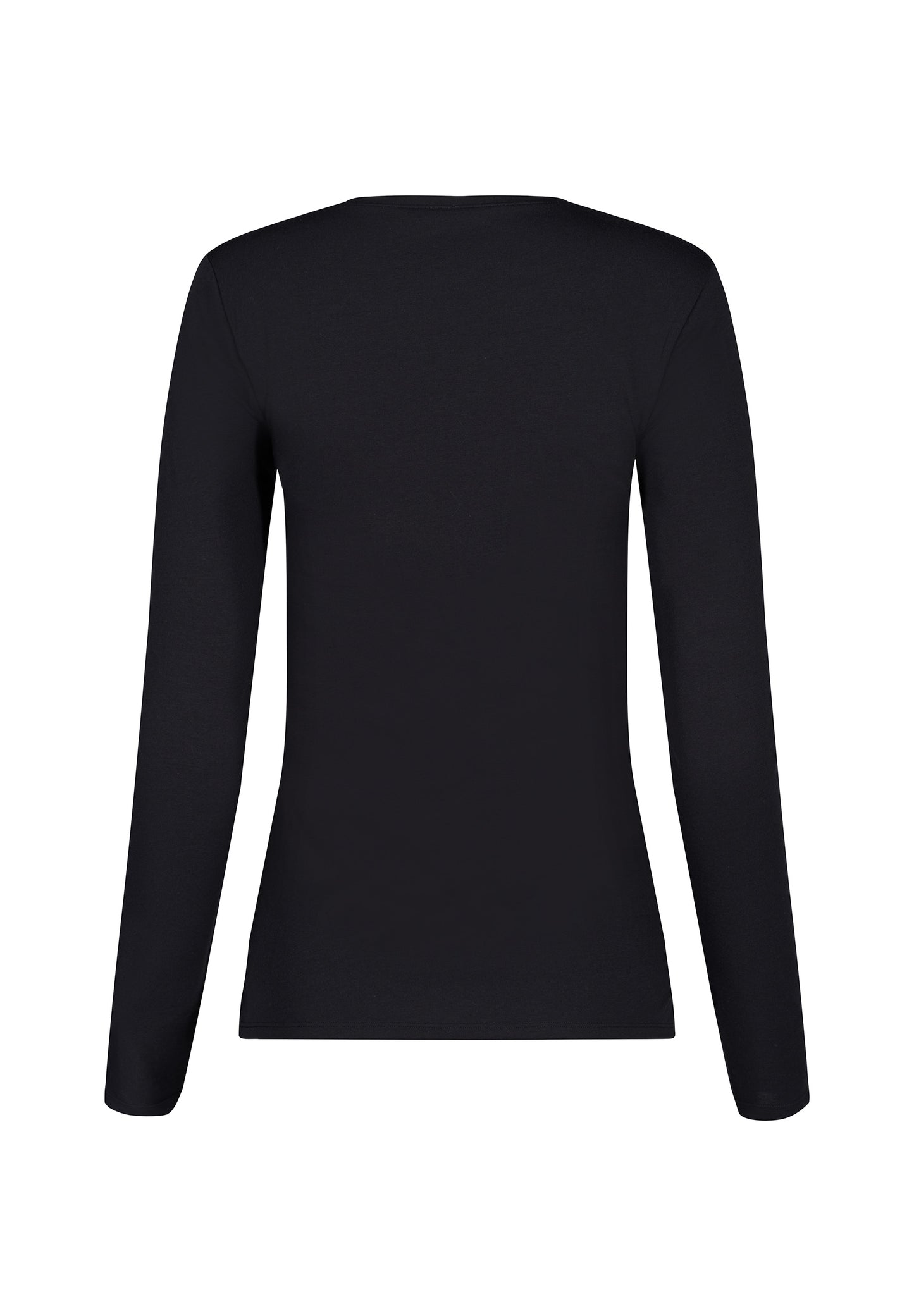 Skiny Damen Shirt langarm Cotton Essentials (Black)