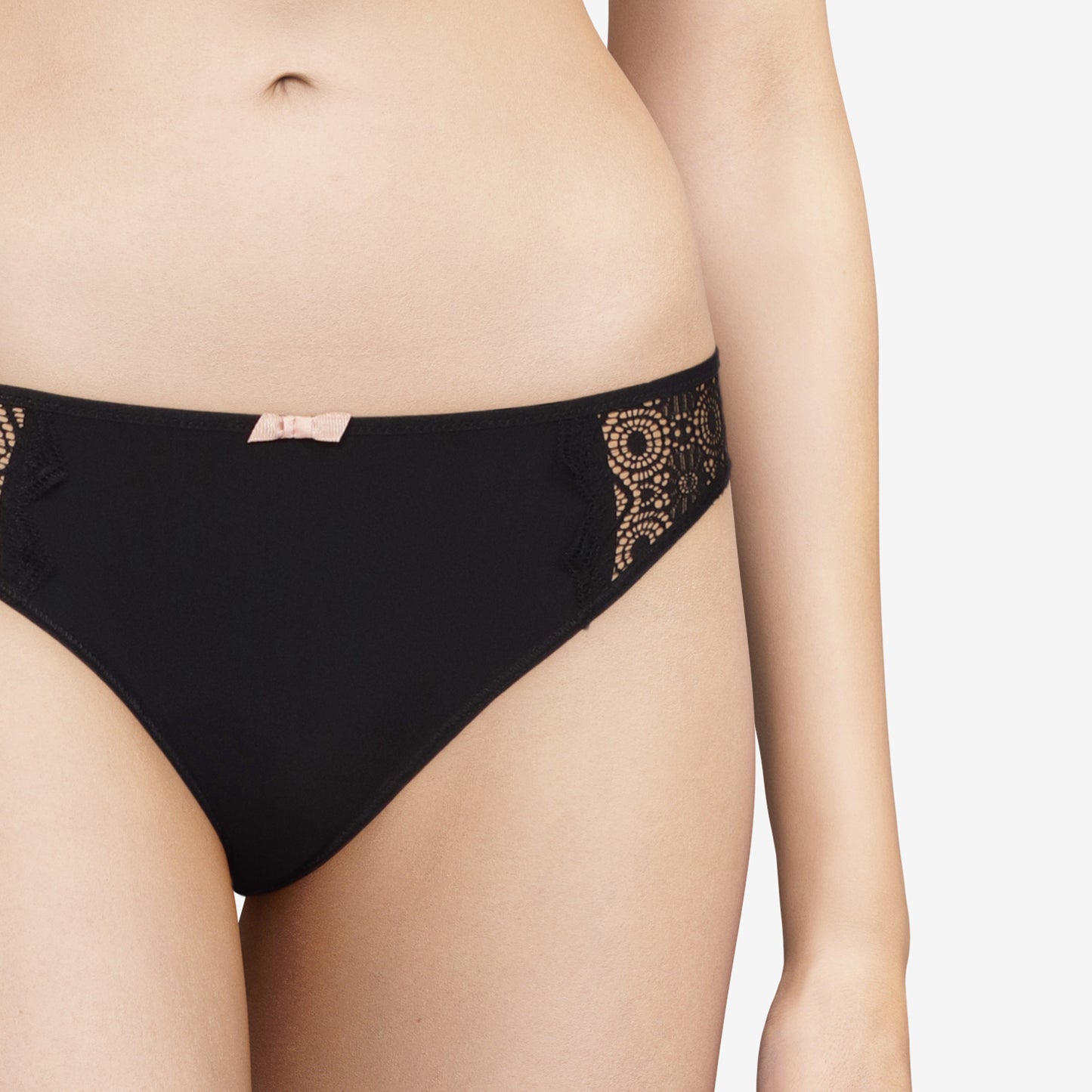 GEORGIA Slip (Schwarz)