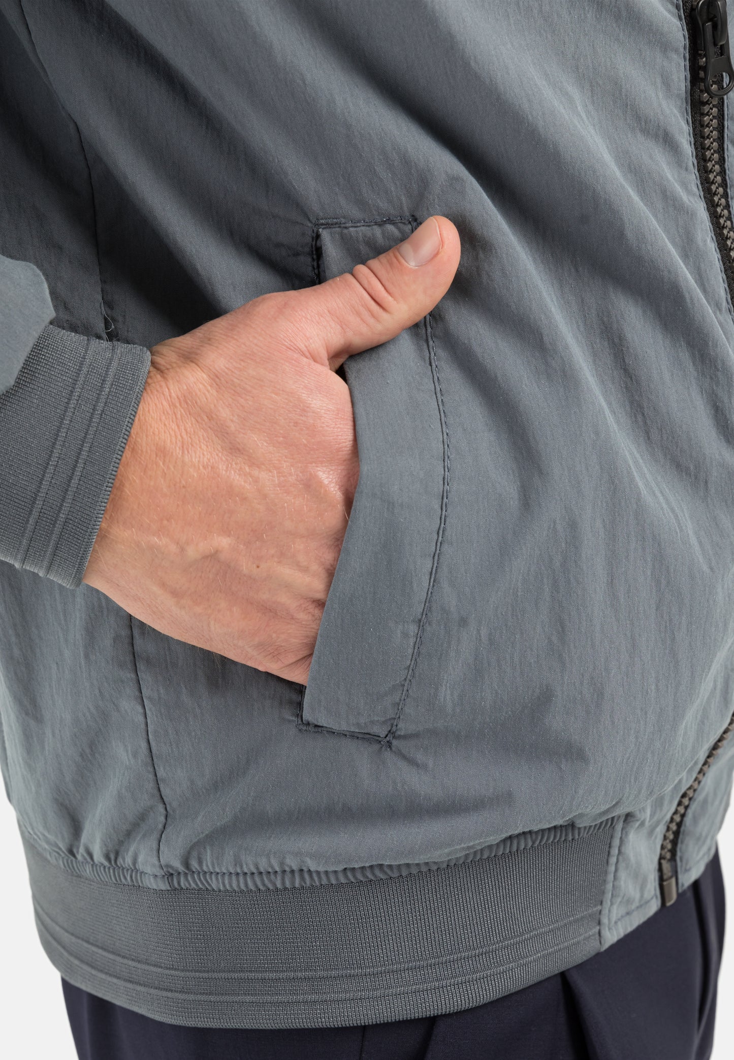 Calamar Baumwoll Blouson (Blau)