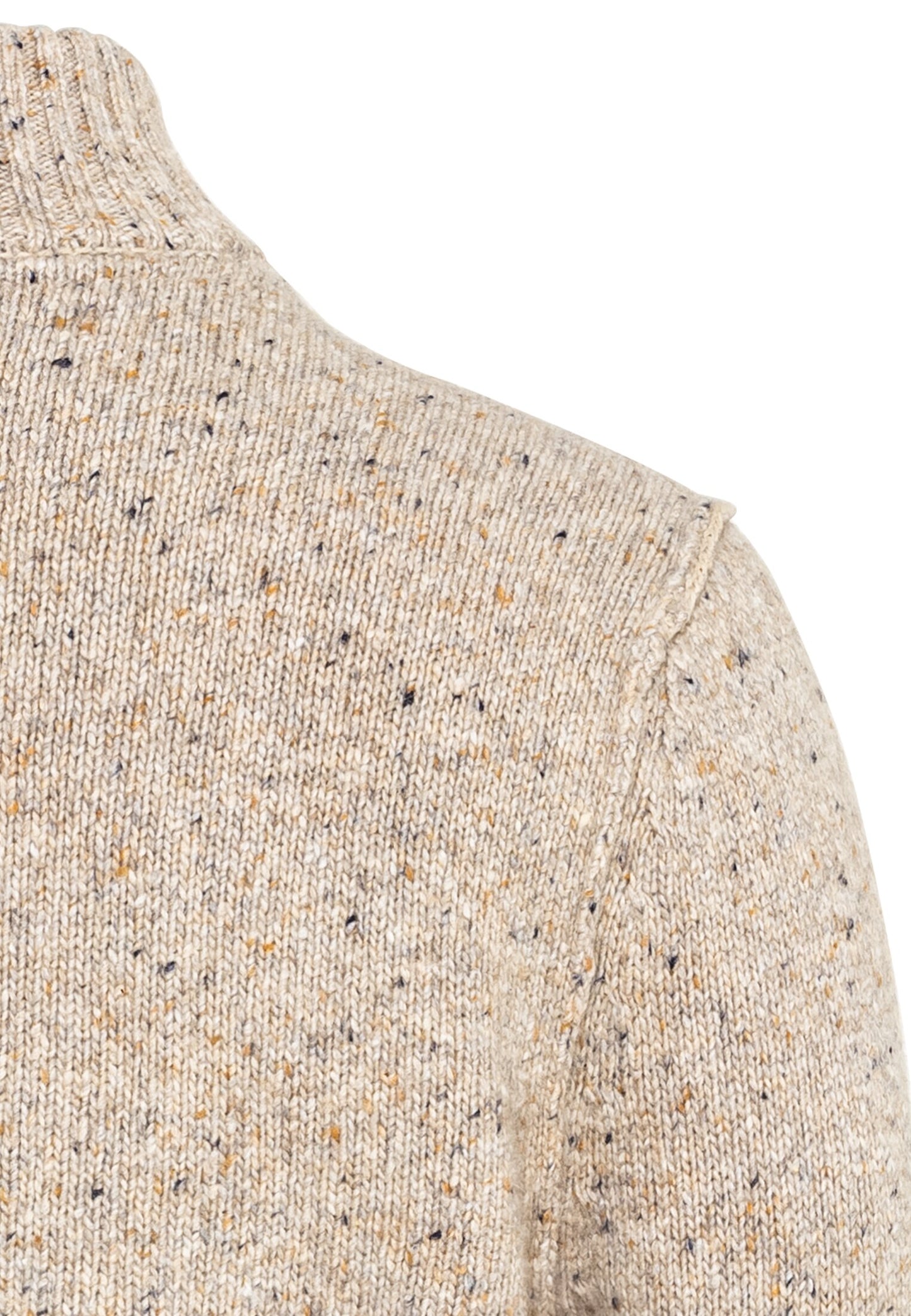 Strickjacke mit Stehkragen (Wood)