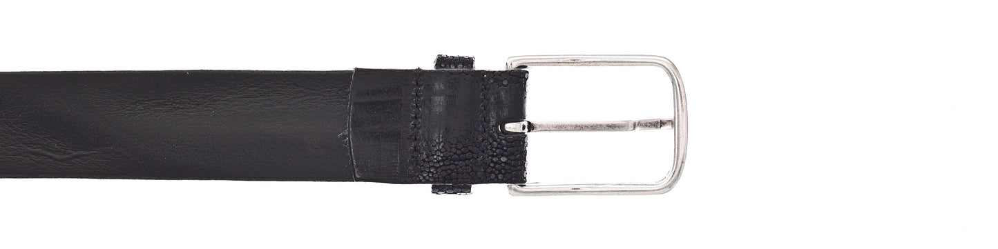35 mm Gürtel (Schwarz)