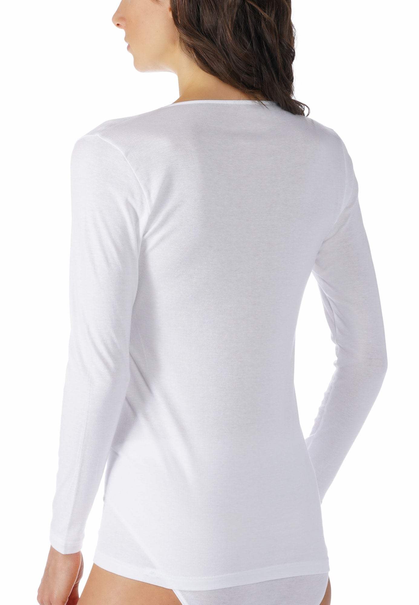 Shirt langarm (Weiss)